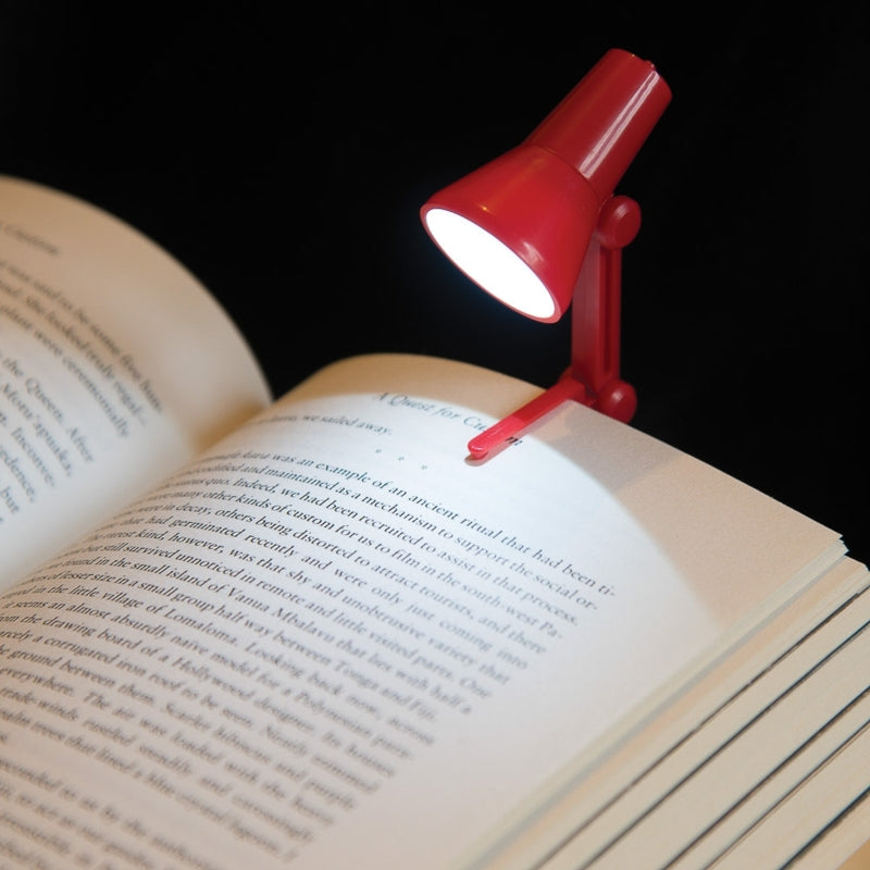 World's Smallest LED Reading Light (Red or Black)