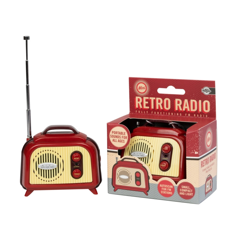 Novelty Mini Retro Radio