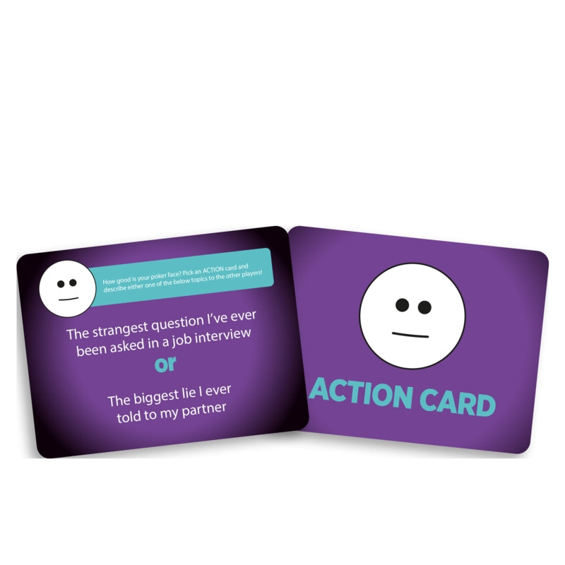 Poker Face Game Cards