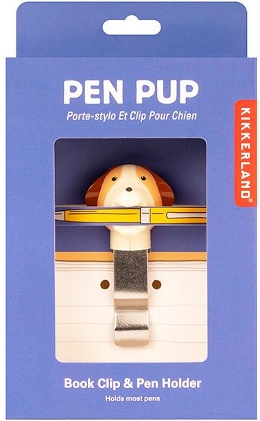 "Pen Pup" Pen Holder and Bookmark