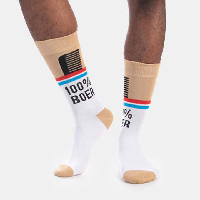 "100% Boer" Socks