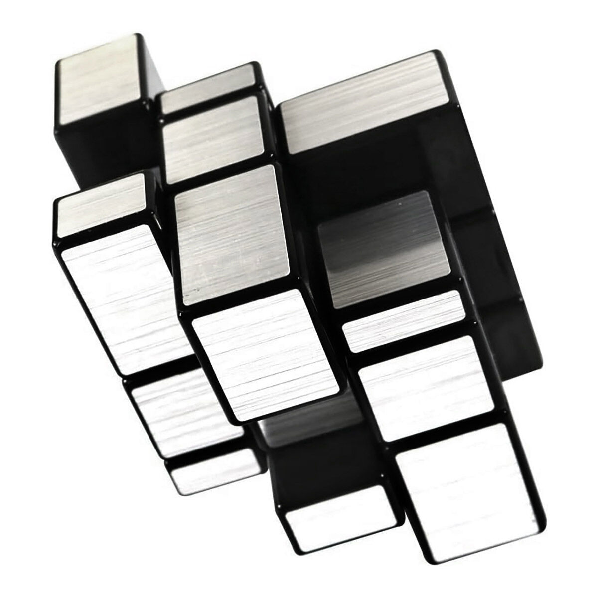 Silver Mirror Cube