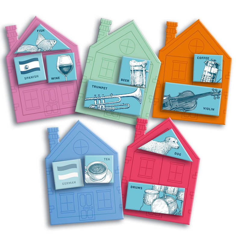 Einstein's House Riddle Puzzle