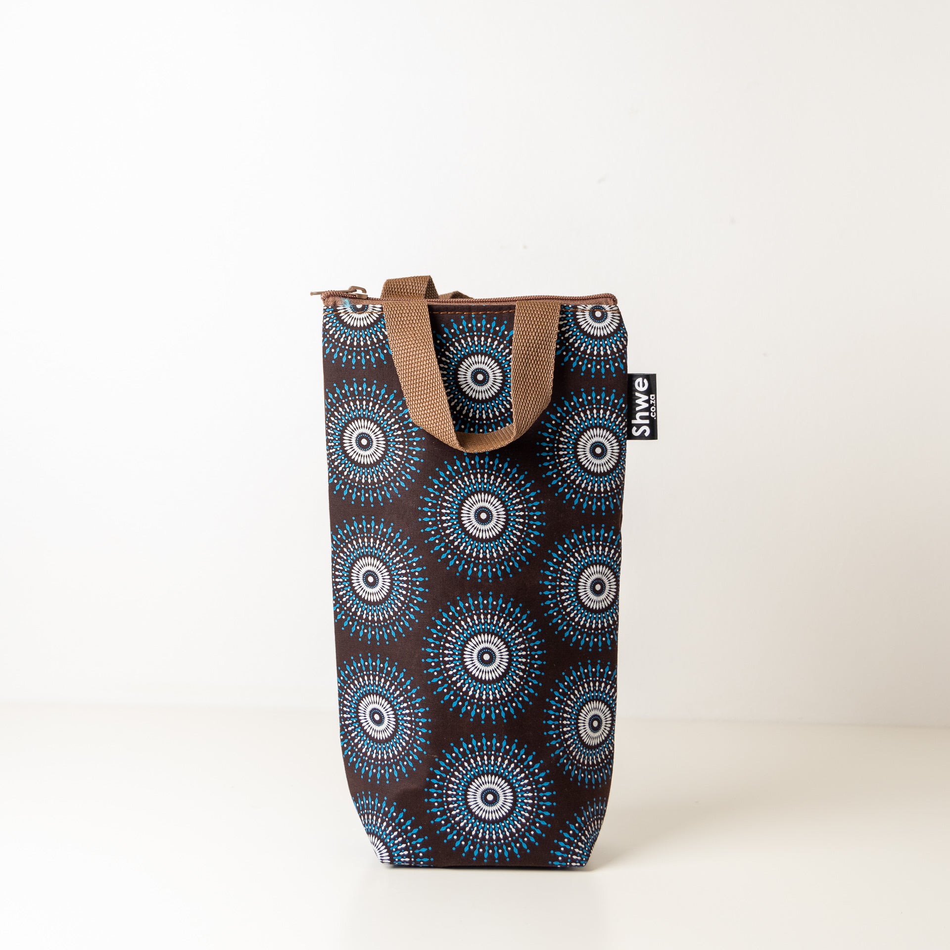 Shwe Single Wine Bottle Cooler Tote with Carrier Handles