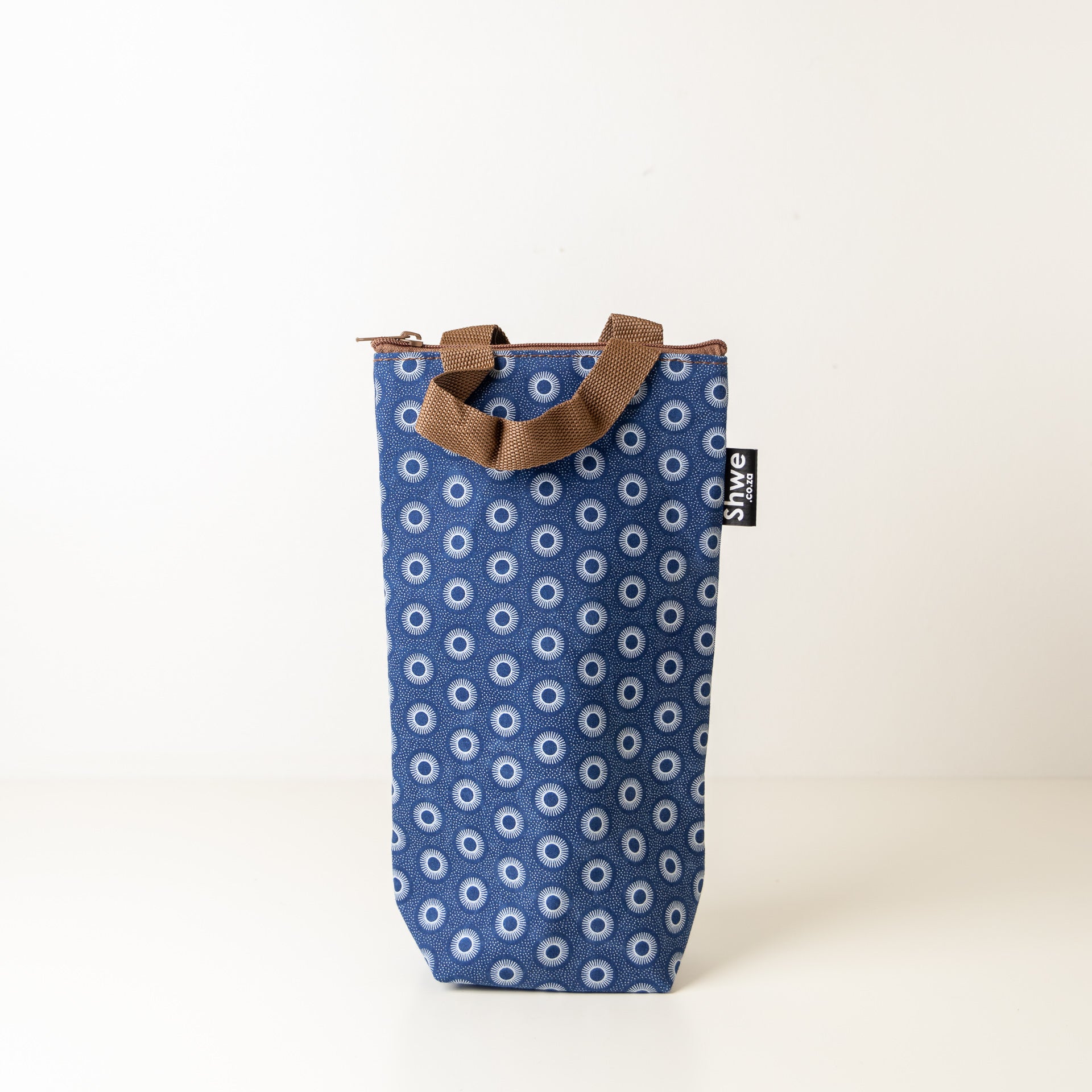 Shwe Single Wine Bottle Cooler Tote with Carrier Handles