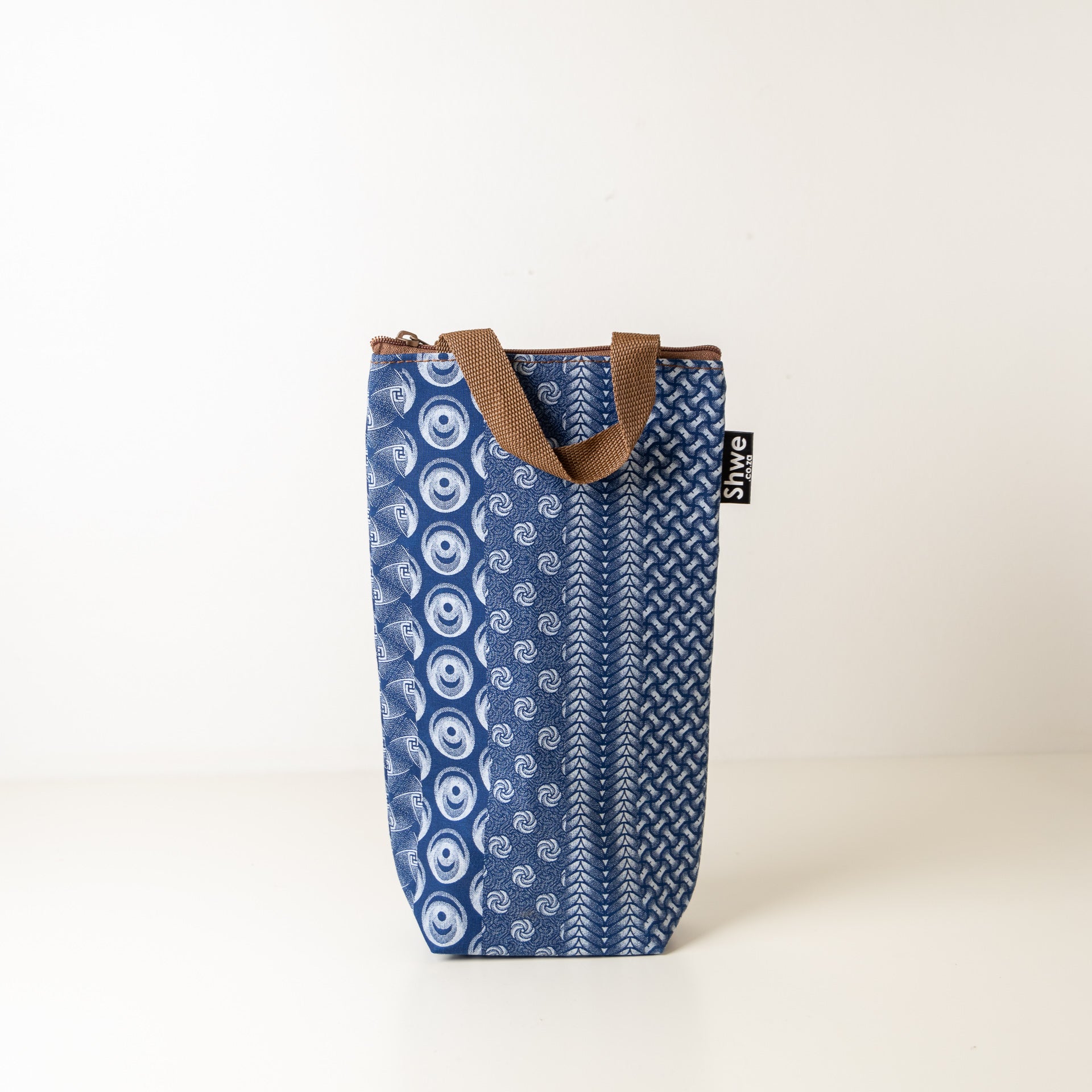 Shwe Single Wine Bottle Cooler Tote with Carrier Handles