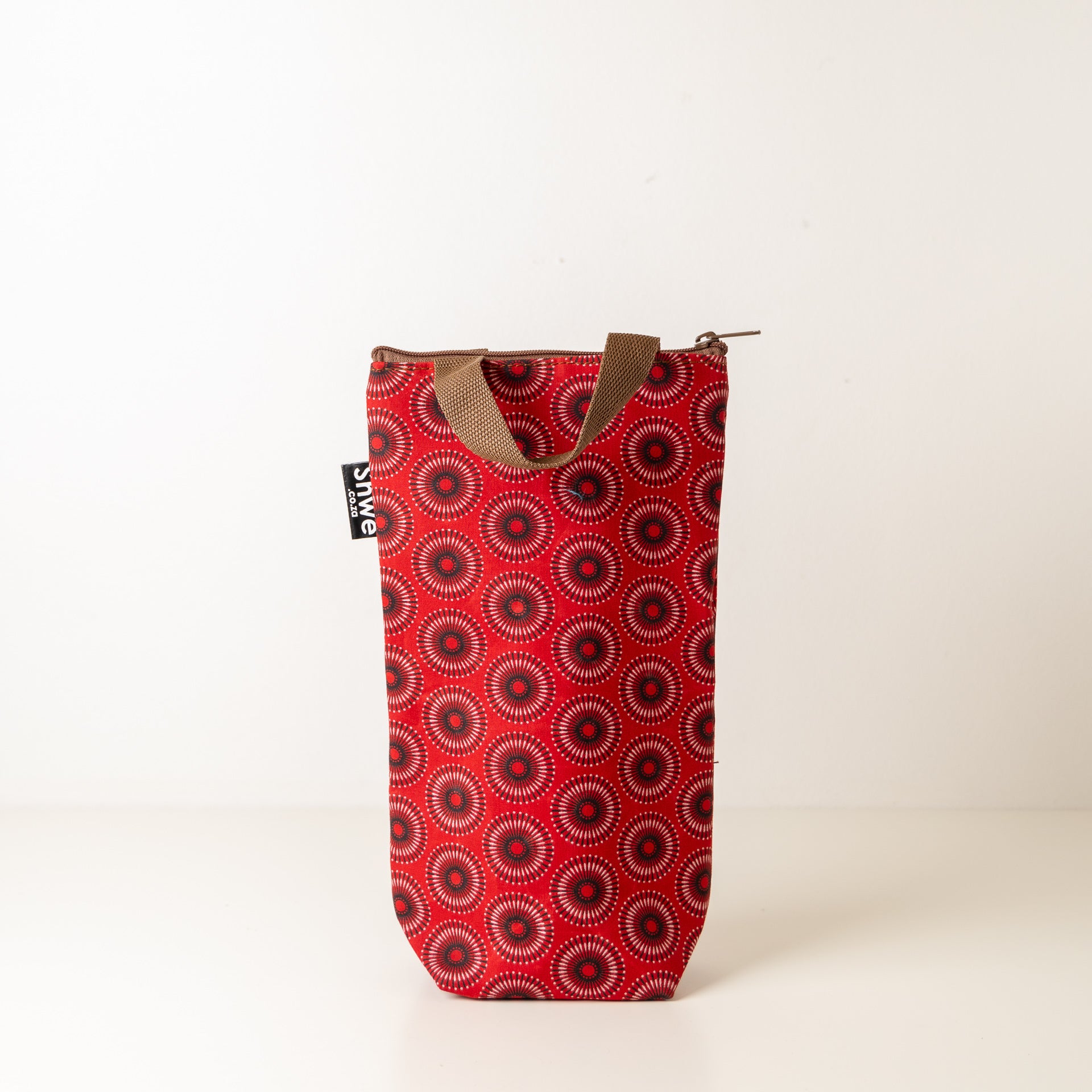 Shwe Single Wine Bottle Cooler Tote with Carrier Handles