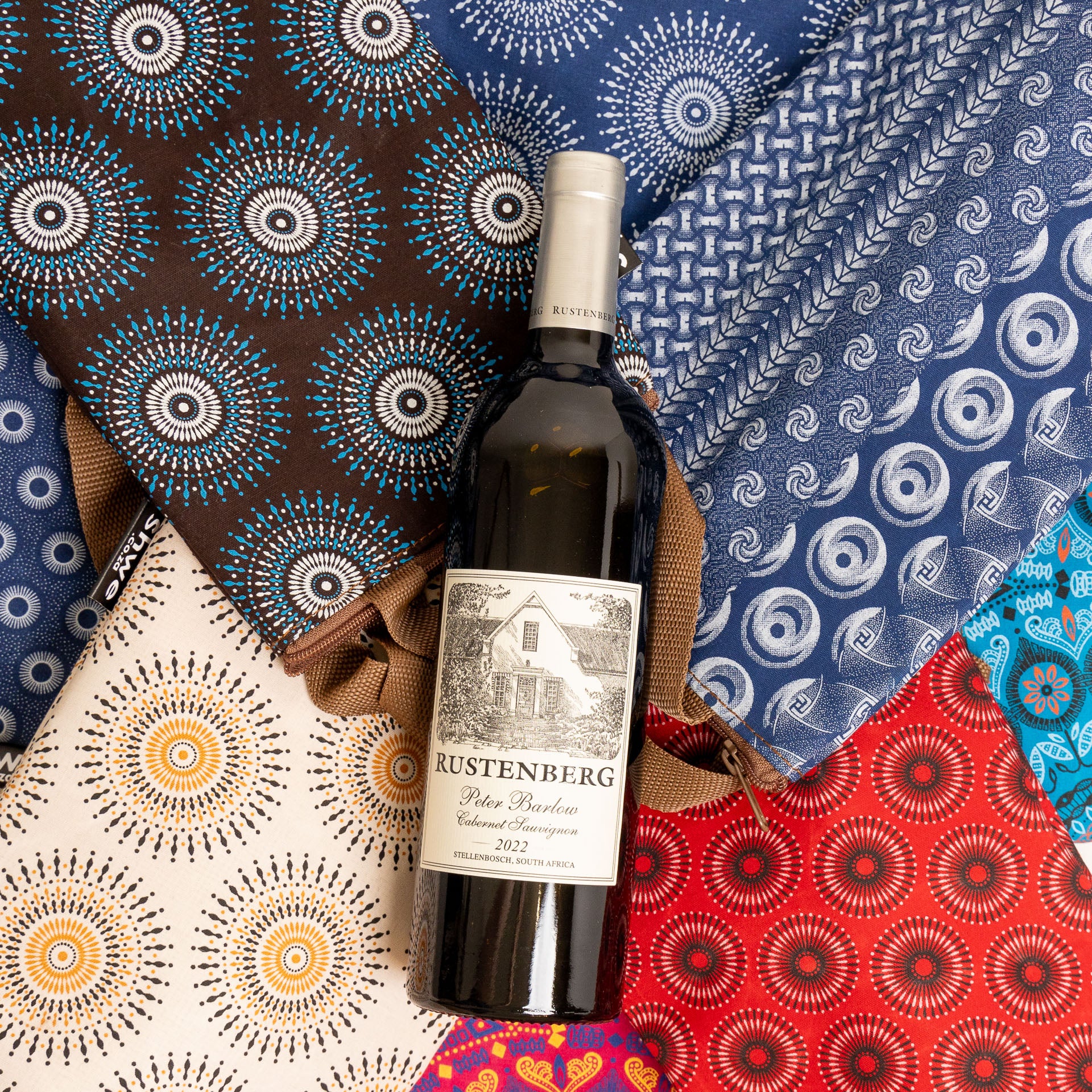 Shwe Single Wine Bottle Cooler Tote with Carrier Handles