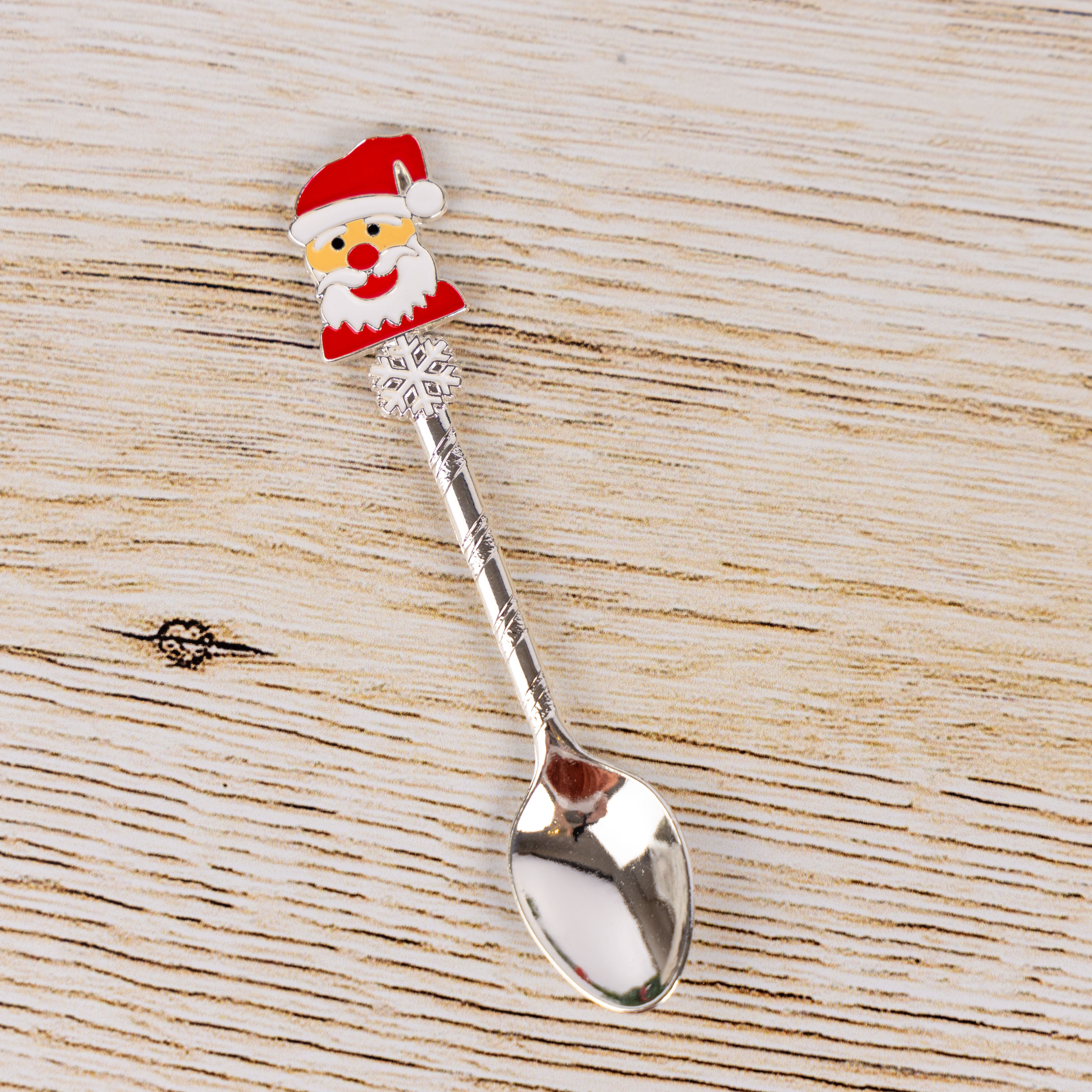 Christmas Novelty Teaspoons (Santa / Reindeer)