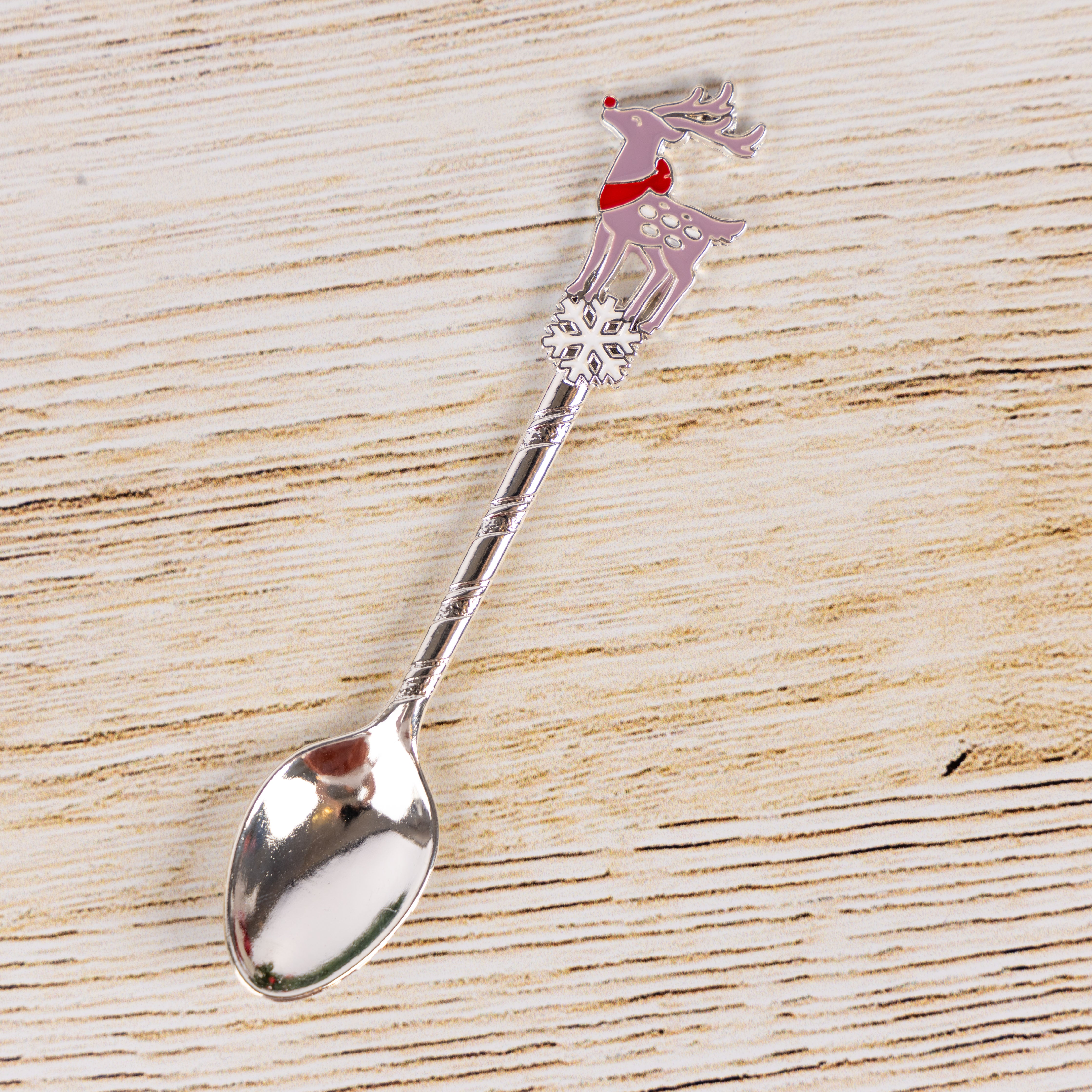 Christmas Novelty Teaspoons (Santa / Reindeer)