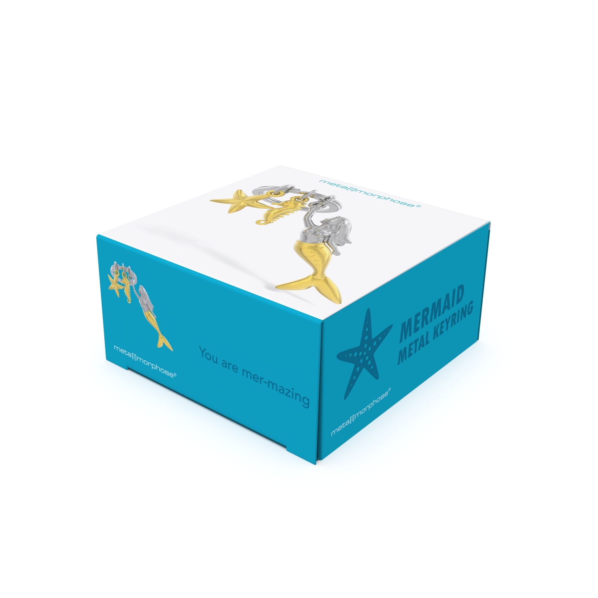 Mermaid Premium Metal Keyring