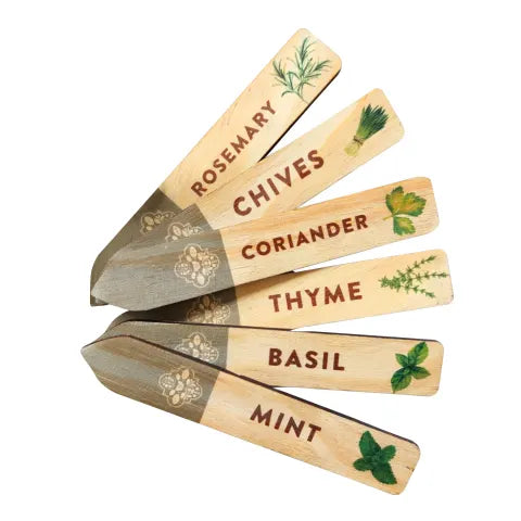 Sow Delicious Herb Planting Markers (set of 6)