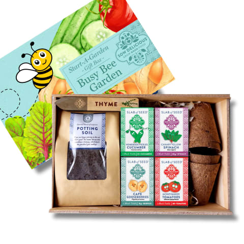 Sow Delicious Start-a-Garden Gift Box – Busy Bee Garden
