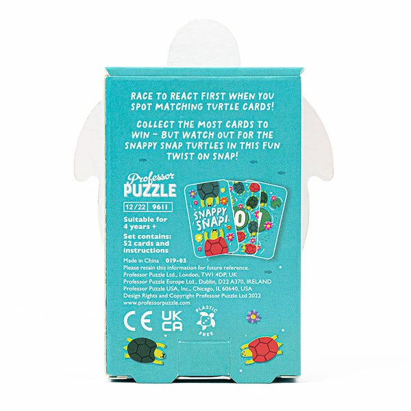 "Snapping Turtles" Kids' Card Game