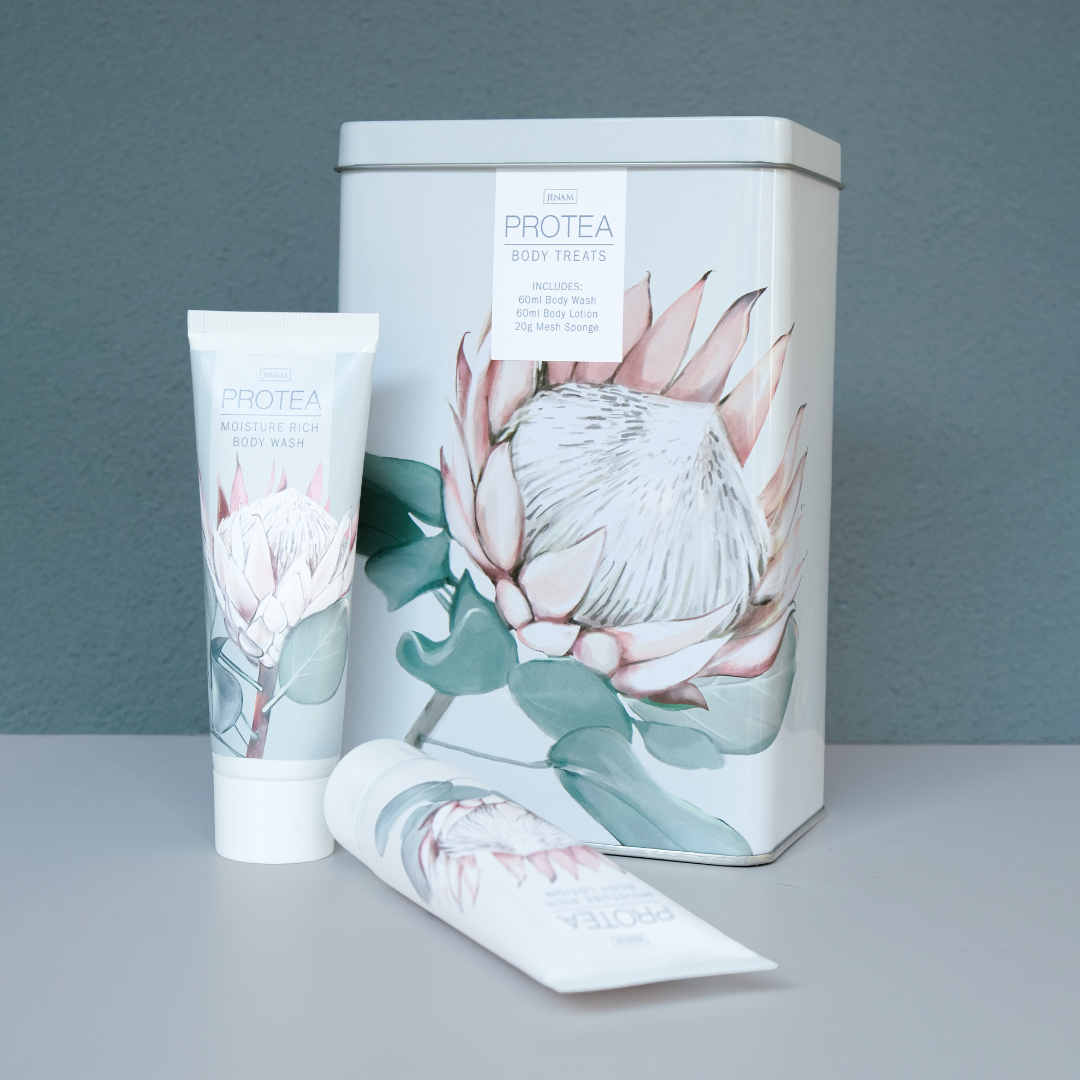 Protea Body Treats Gift Tin