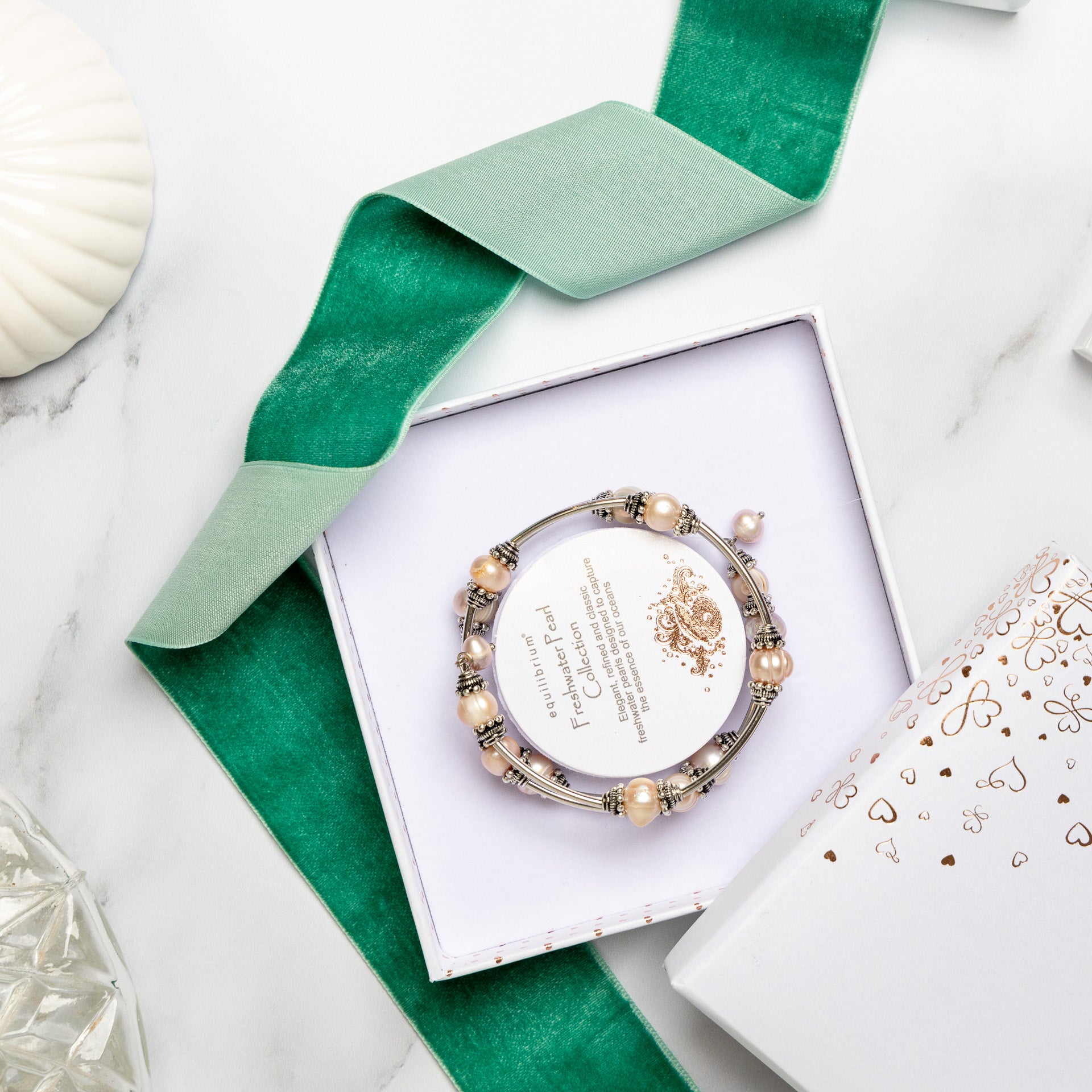 Freshwater Pearl Wrap-Around Bracelet