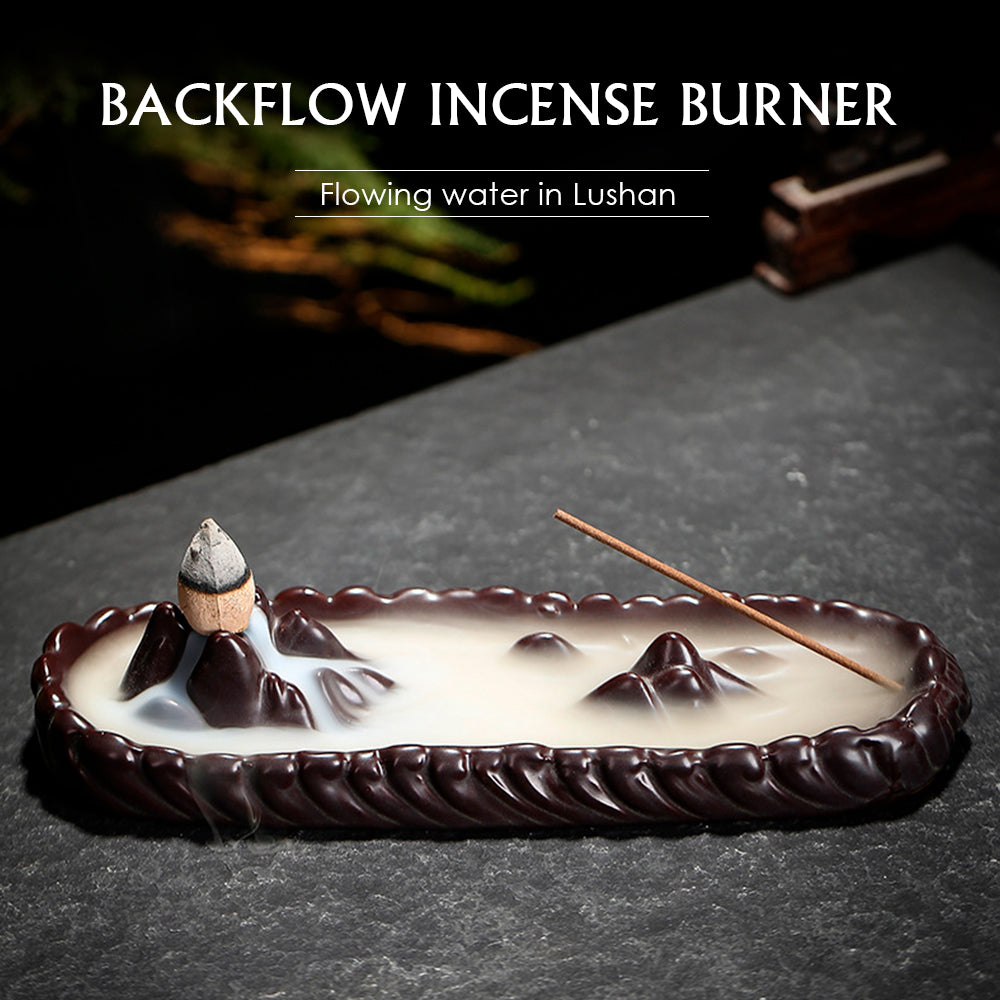 Mountain Waterfall Backflow Incense Burner