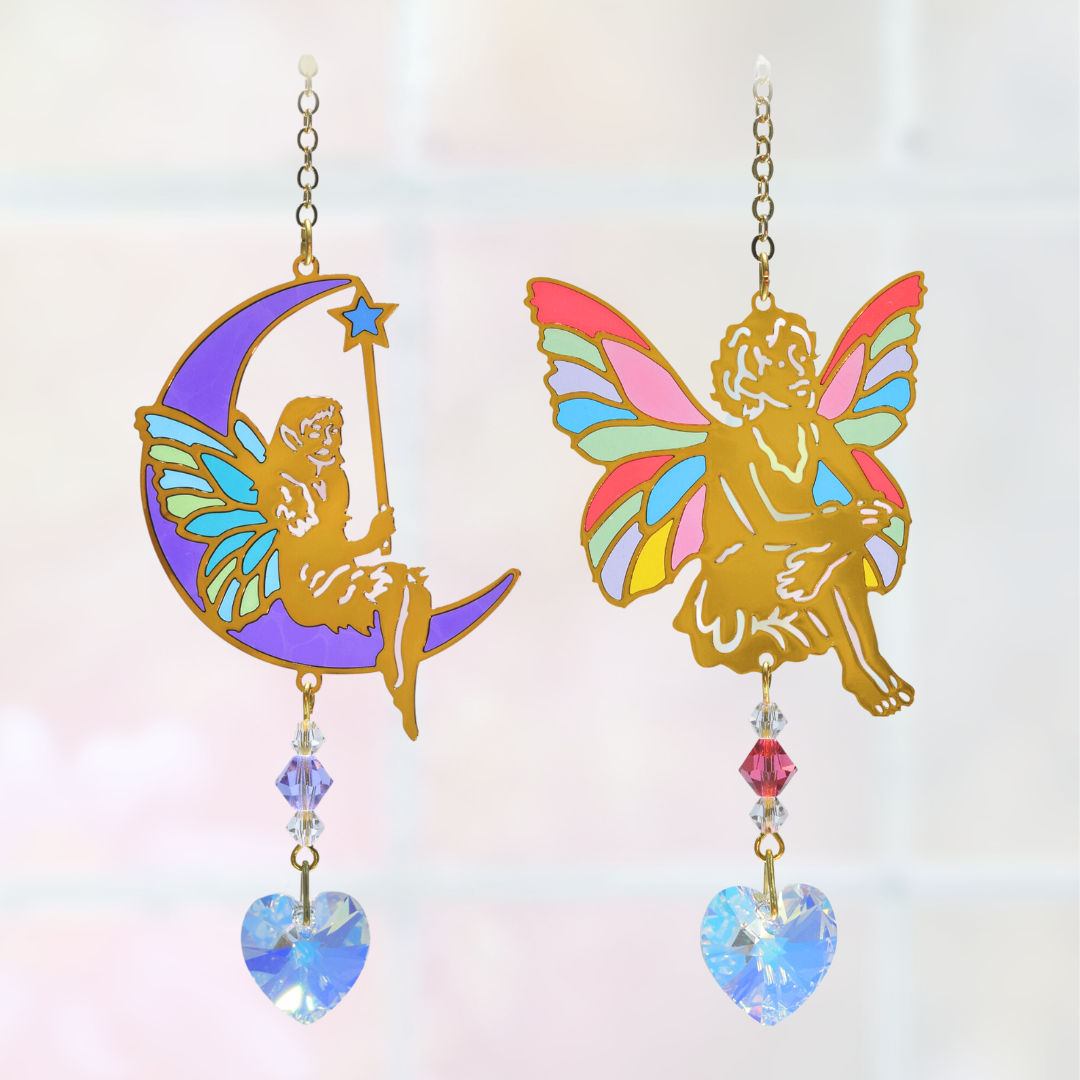 Crystal Dreams Fairy Suncatcher (assorted styles)