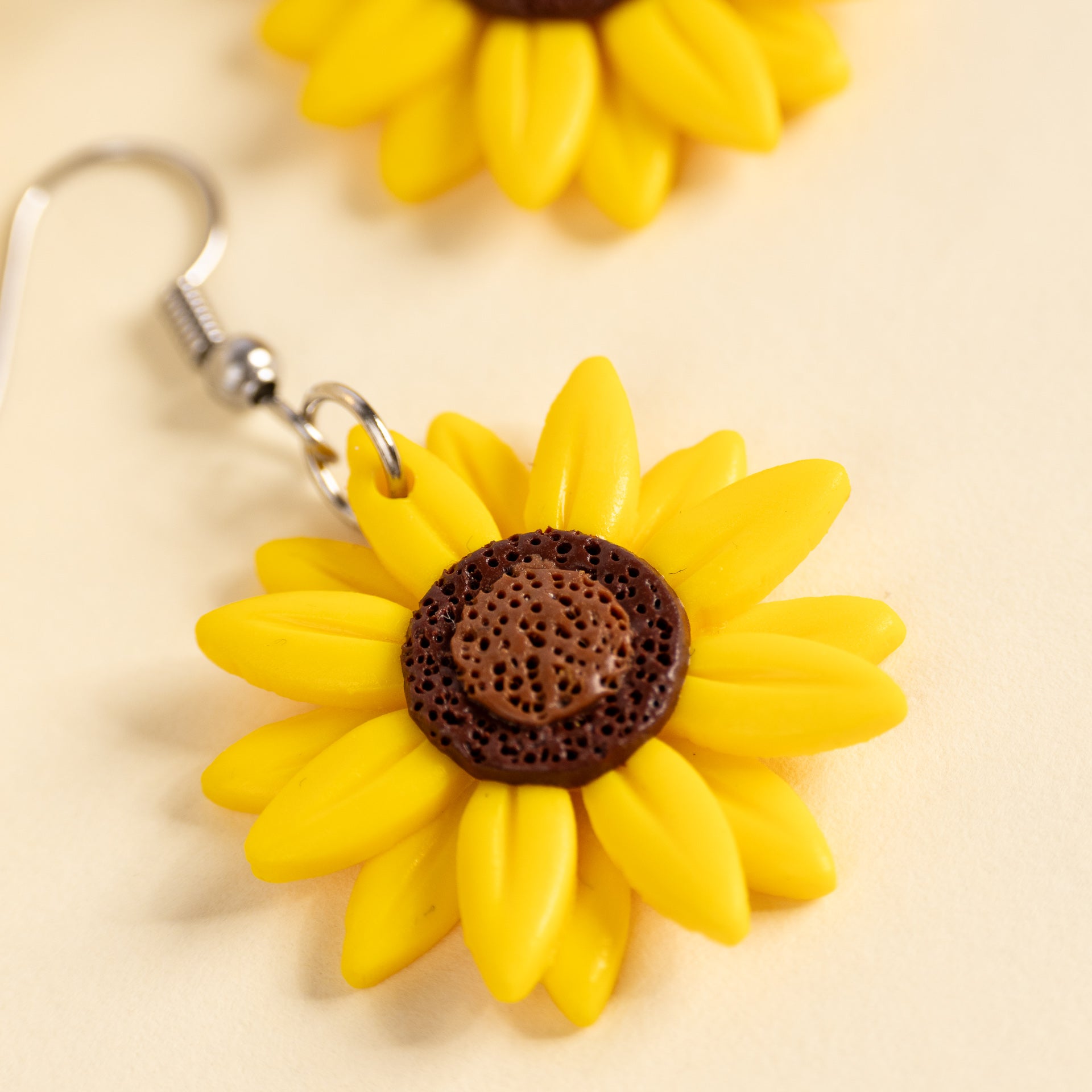 Sunflower Dangle Earrings