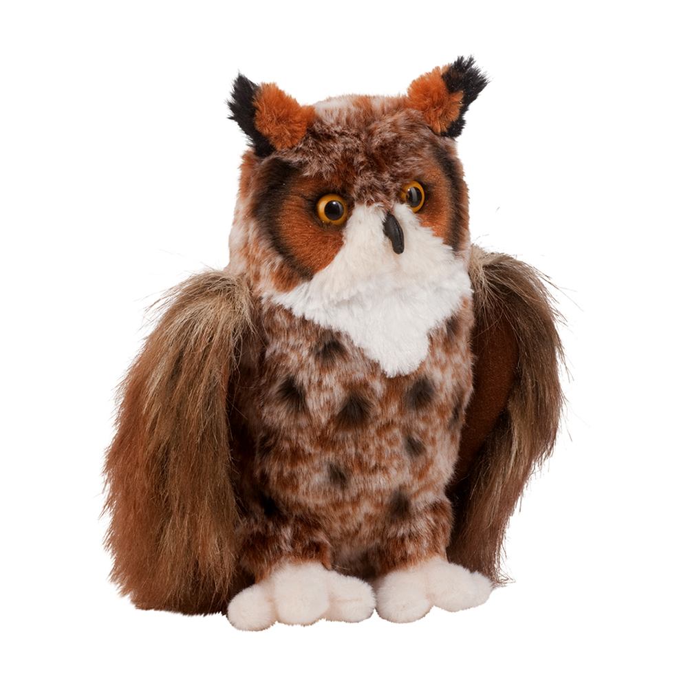 Einstein the Great Horned Owl Deluxe Plush Toy