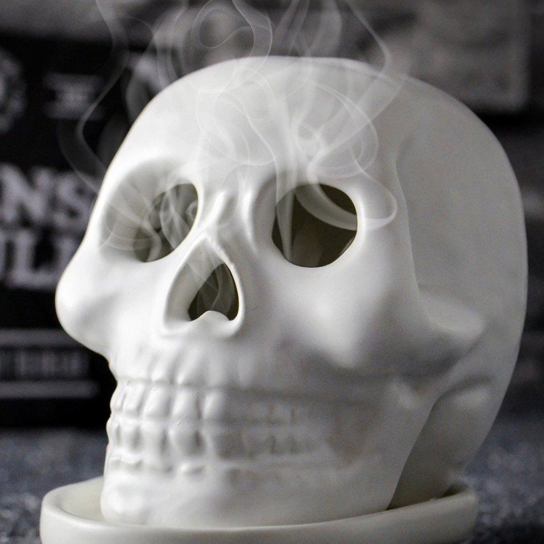 Skull Incense Burner