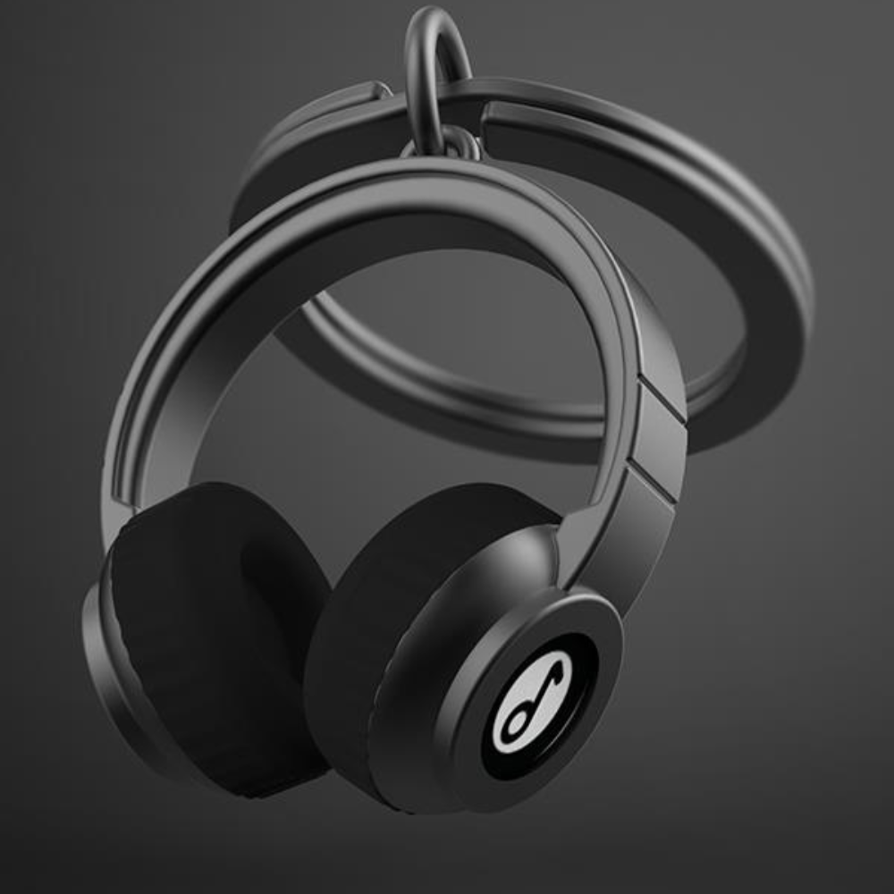 Headphones Premium Keyring
