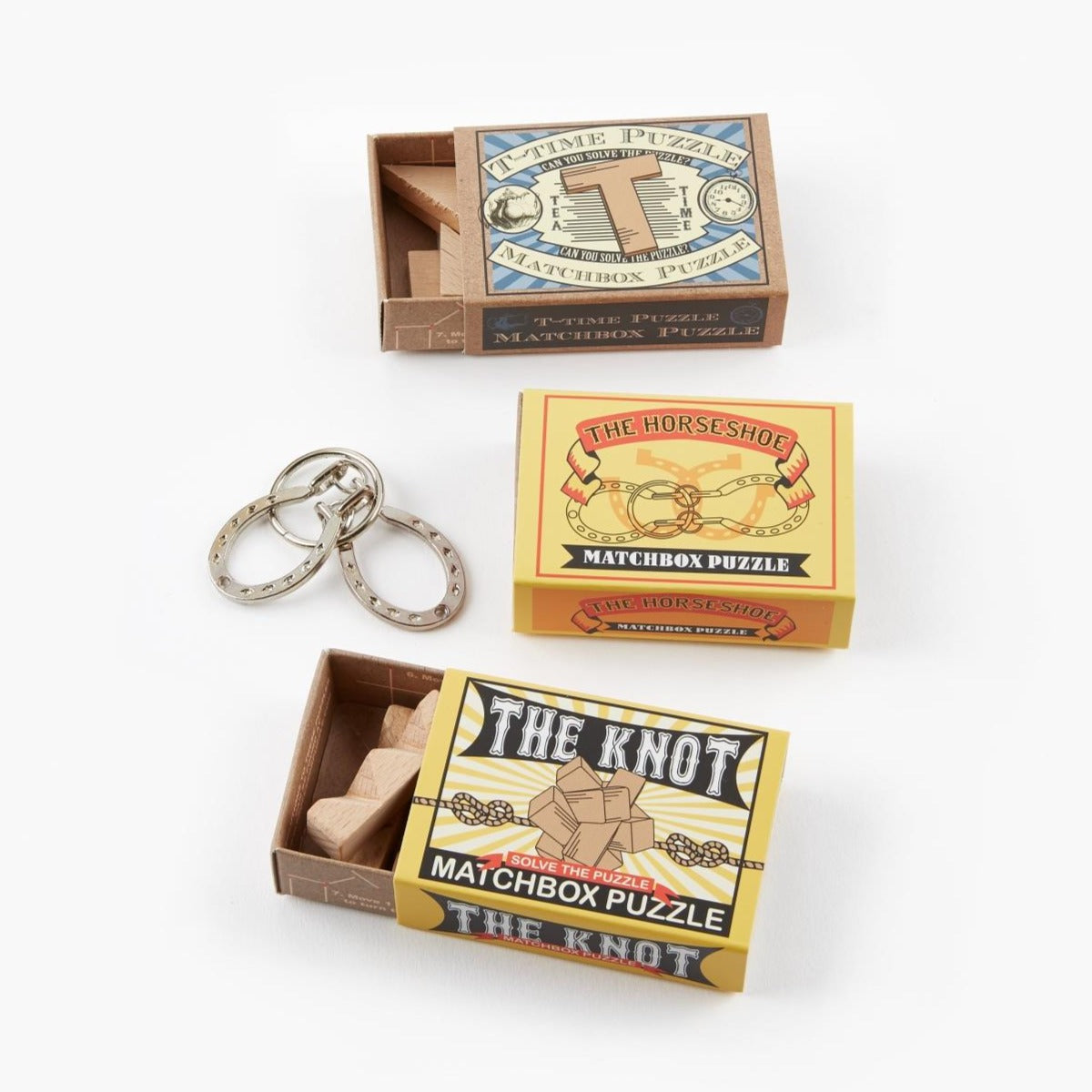 Matchbox Mini Brainteaser Puzzles
