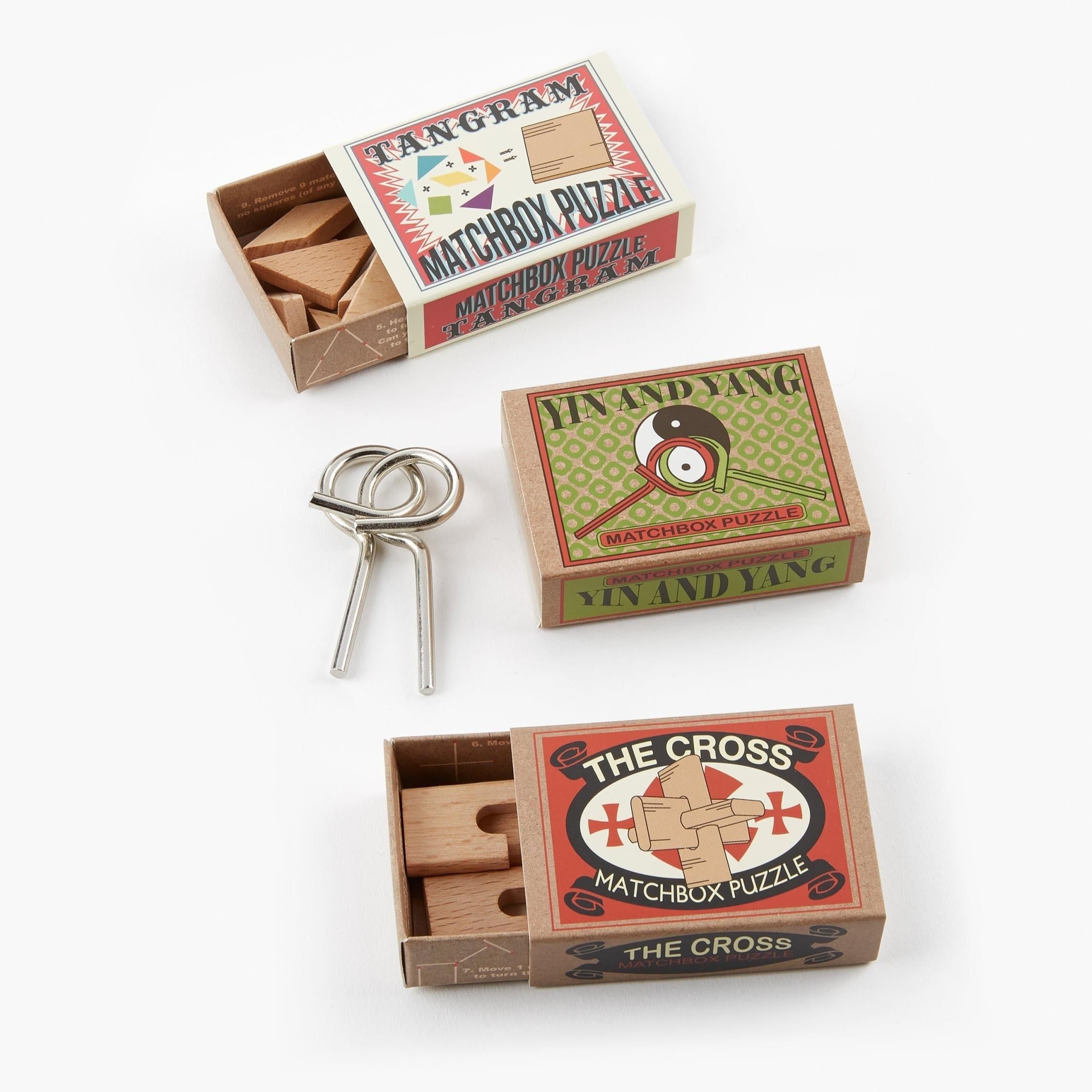 Matchbox Mini Brainteaser Puzzles