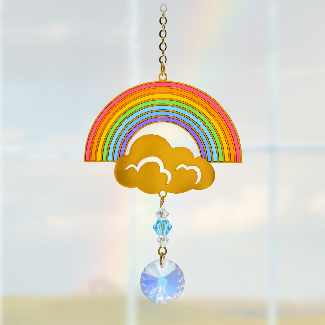 Crystal Dreams Rainbow Suncatcher