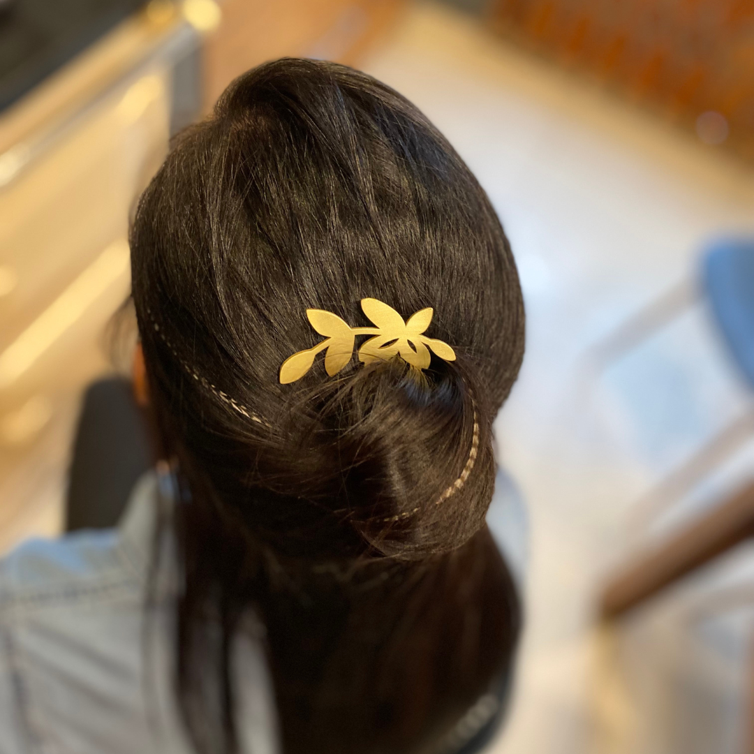 Mulan Hair Brooch (brass or stainless steel)