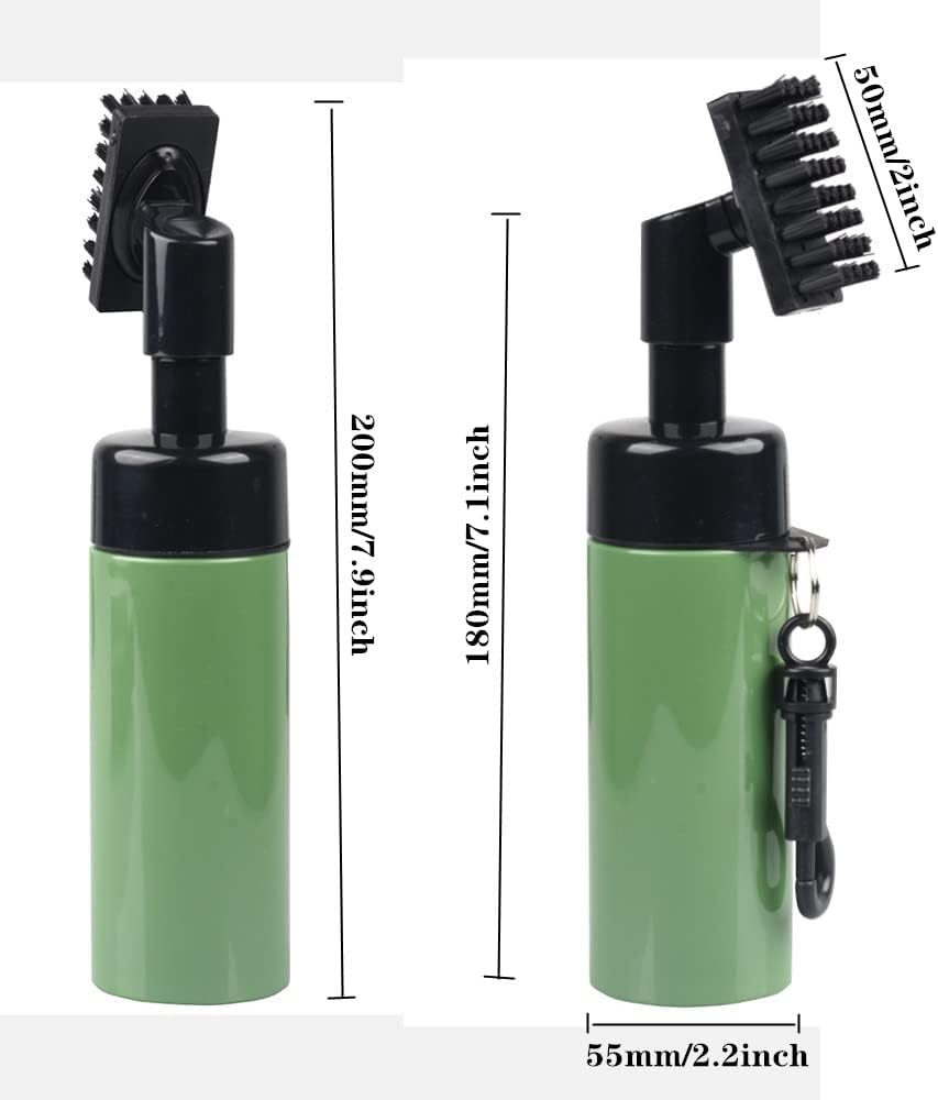 Golf Club Cleaning Kit (Black or Green)
