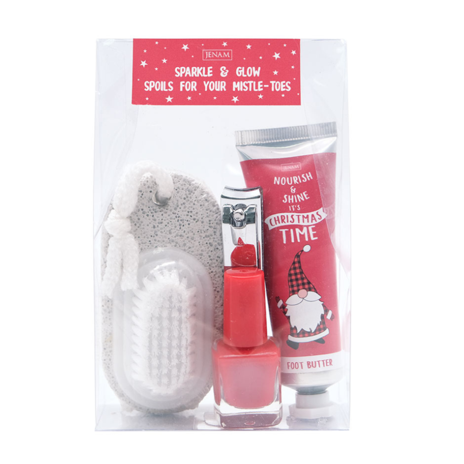 Christmas Mistle-Toes Foot Care Kit