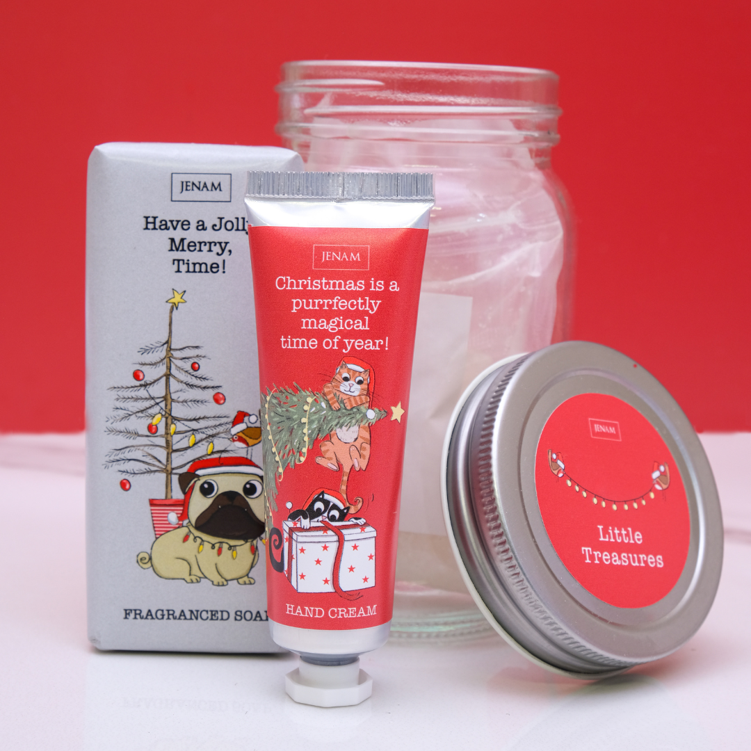Christmas Paws & Purrs Little Treasures Beauty Gift Set