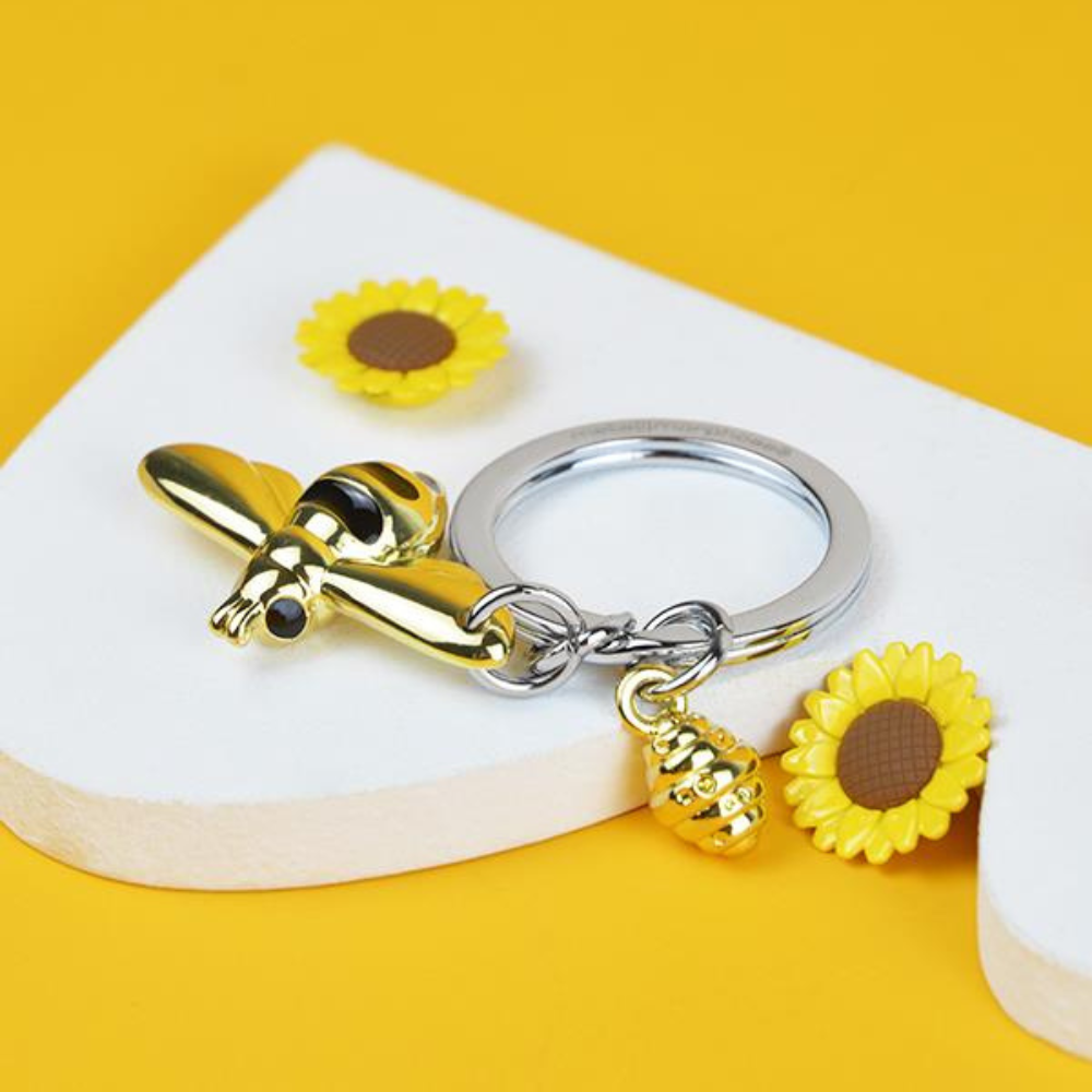 Honey Bee Premium Keyring