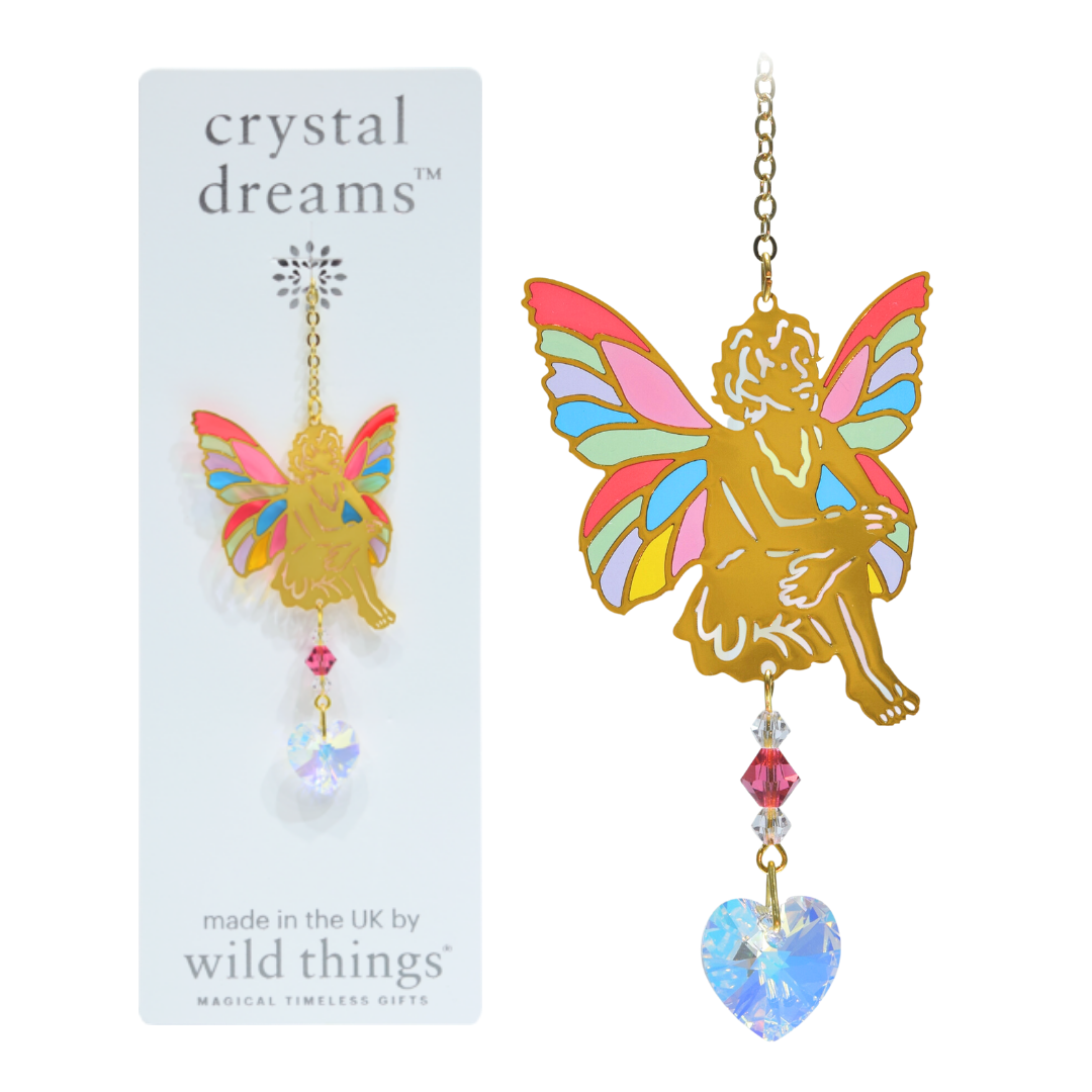 Crystal Dreams Fairy Suncatcher (assorted styles)