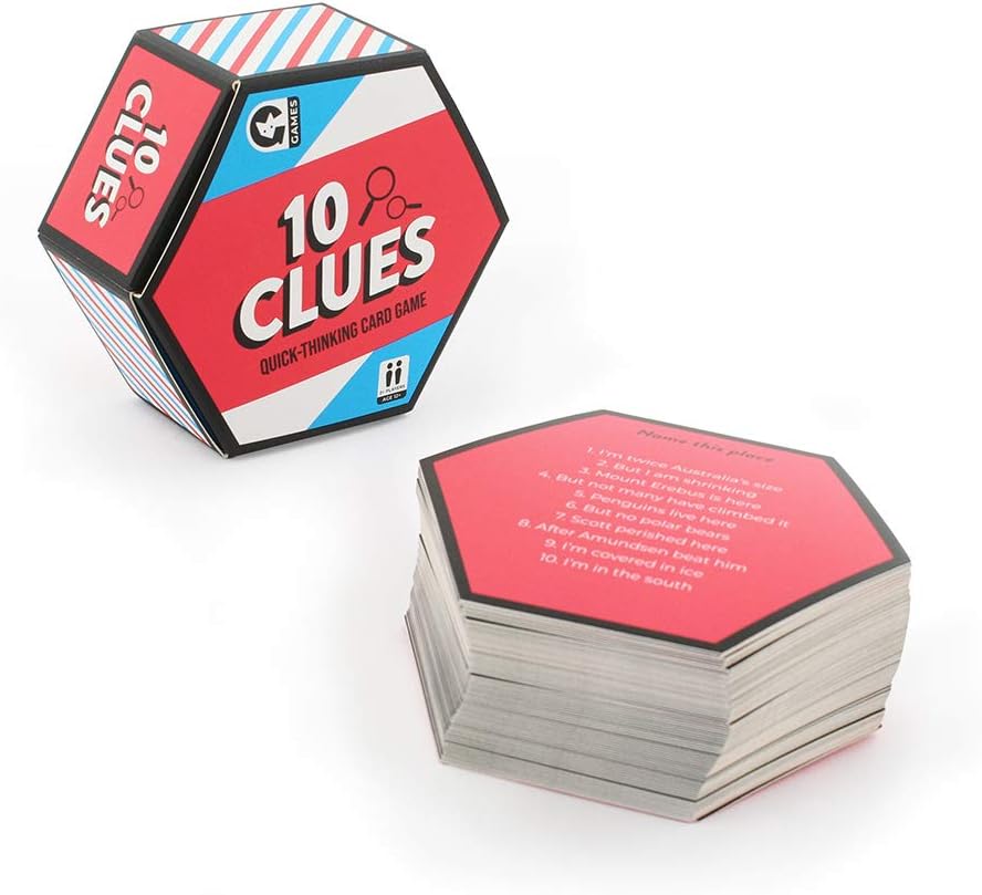 "10 Clues" Quick-Thinking Card Game