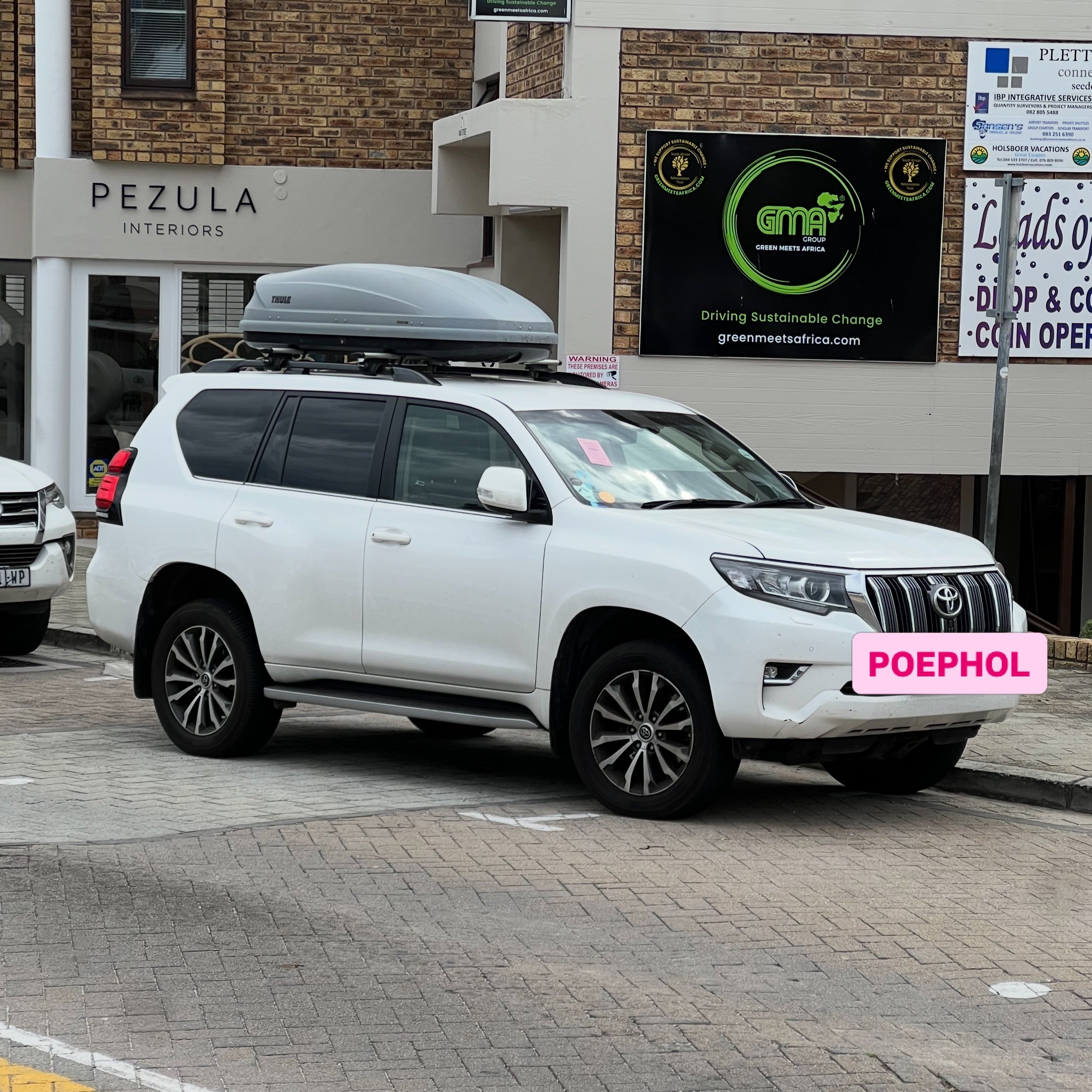 "Parking Poephol" Novelty Parking Tickets