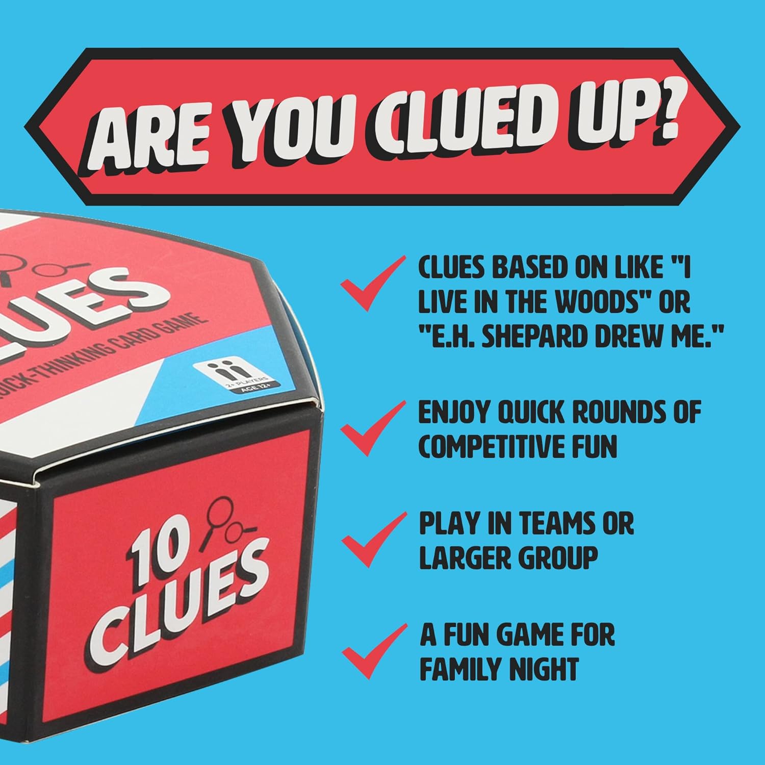 "10 Clues" Quick-Thinking Card Game