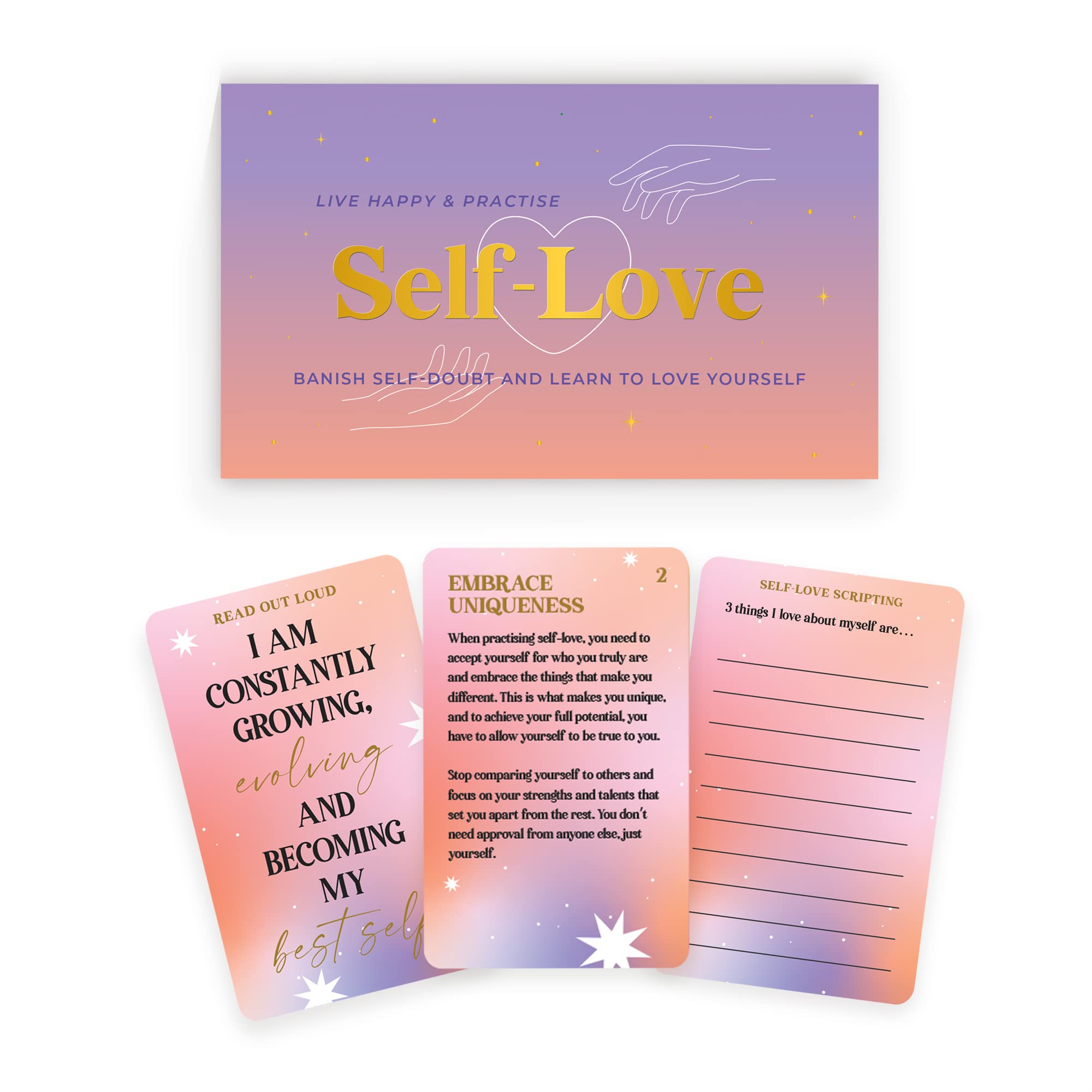 Self-Love Affirmations Card Pack
