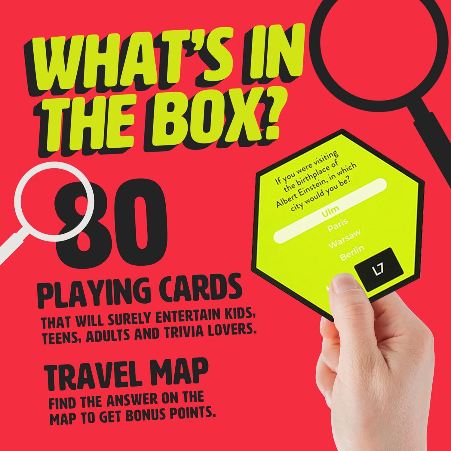 "Where on Earth" Travel Trivia Card Game
