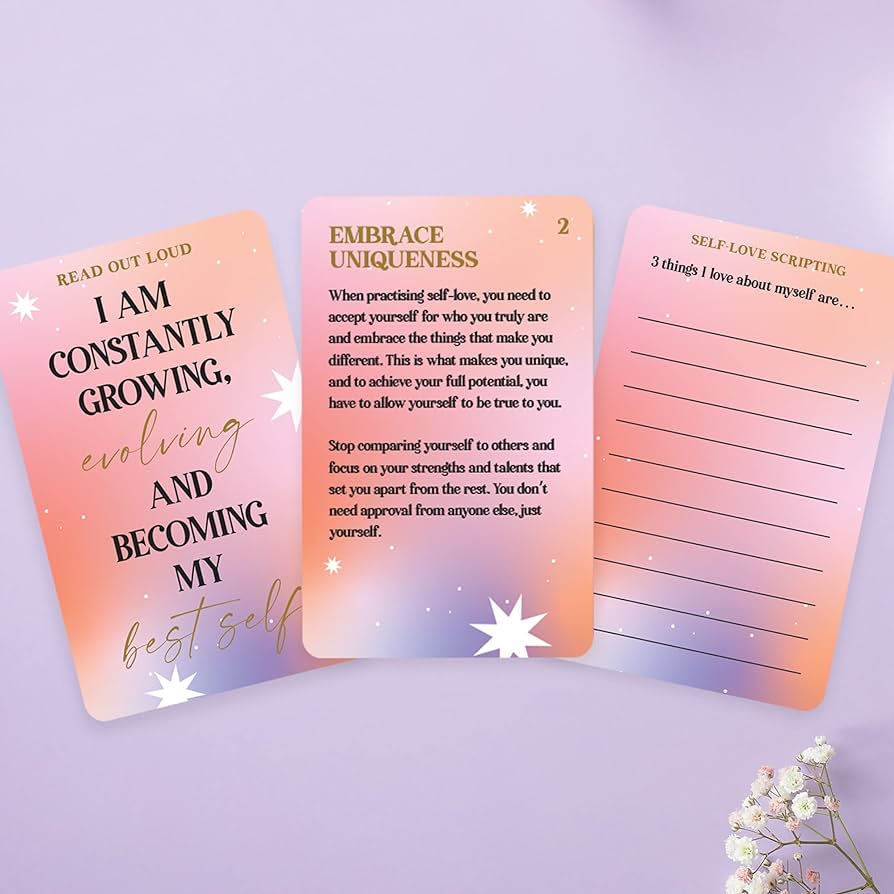 Self-Love Affirmations Card Pack