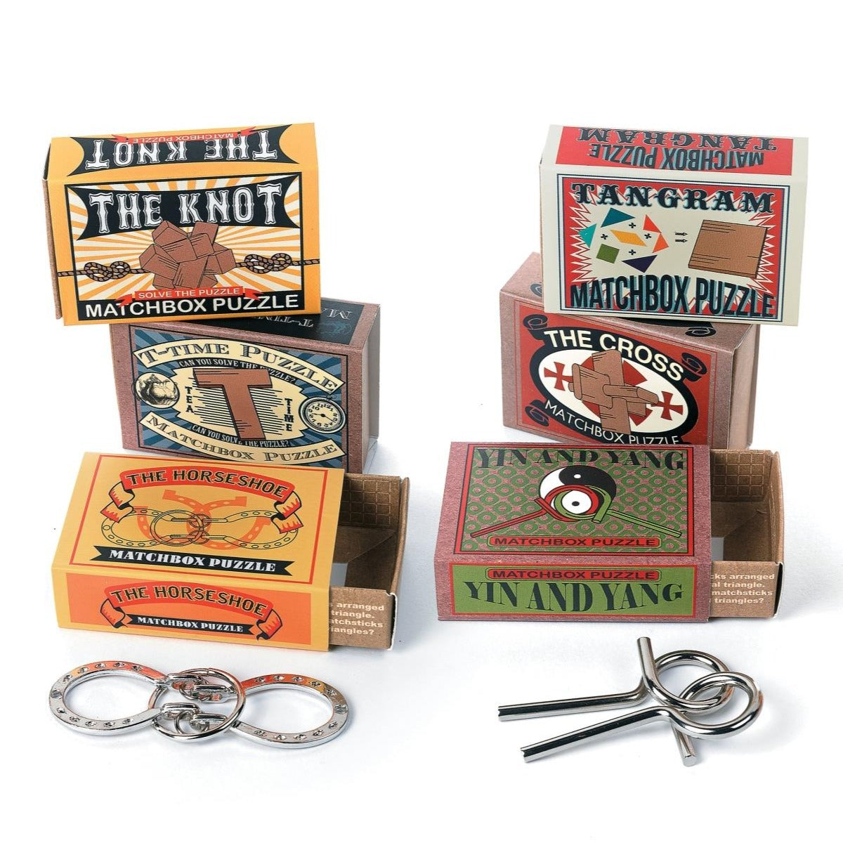 Matchbox Mini Brainteaser Puzzles