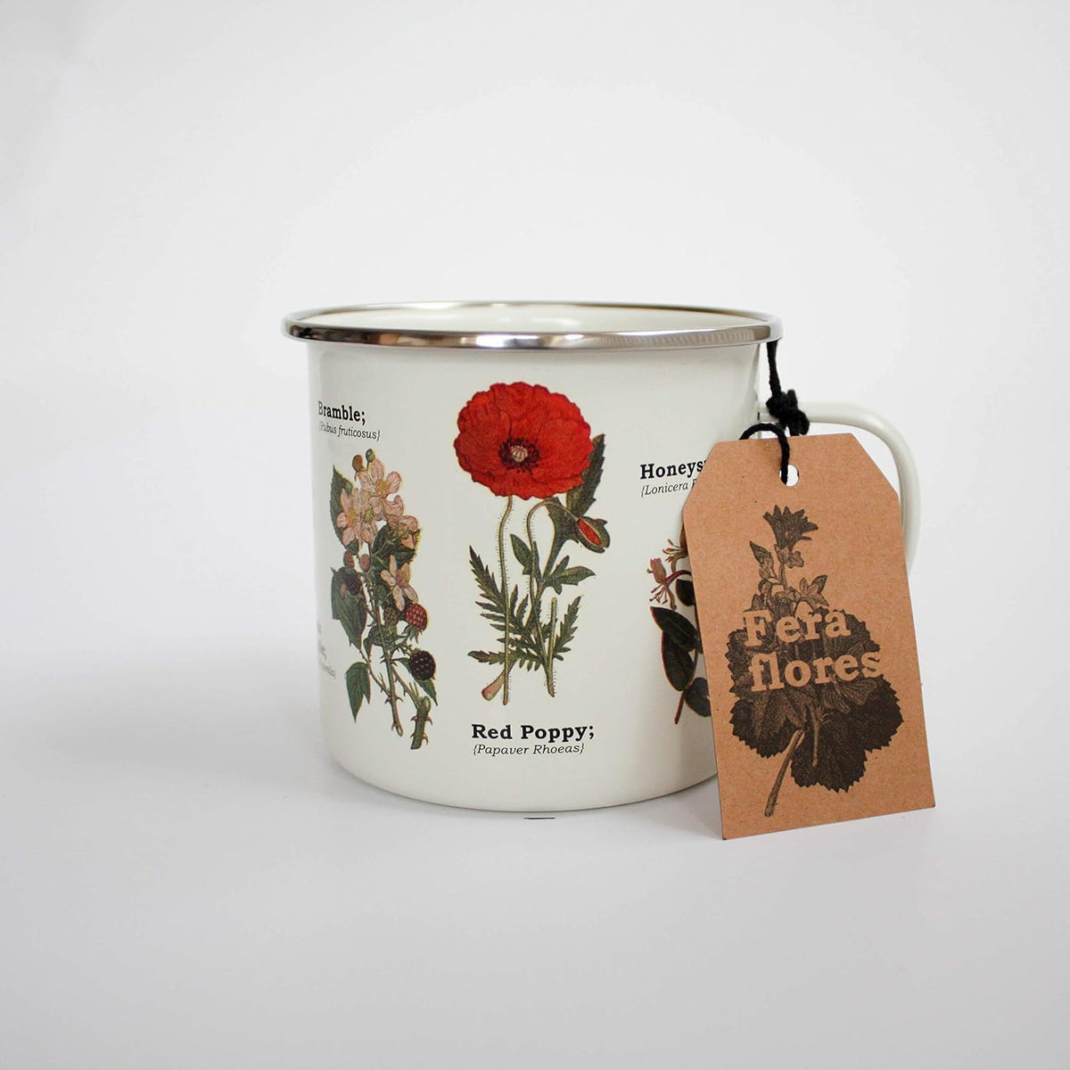 Wildflowers Enamel Mug