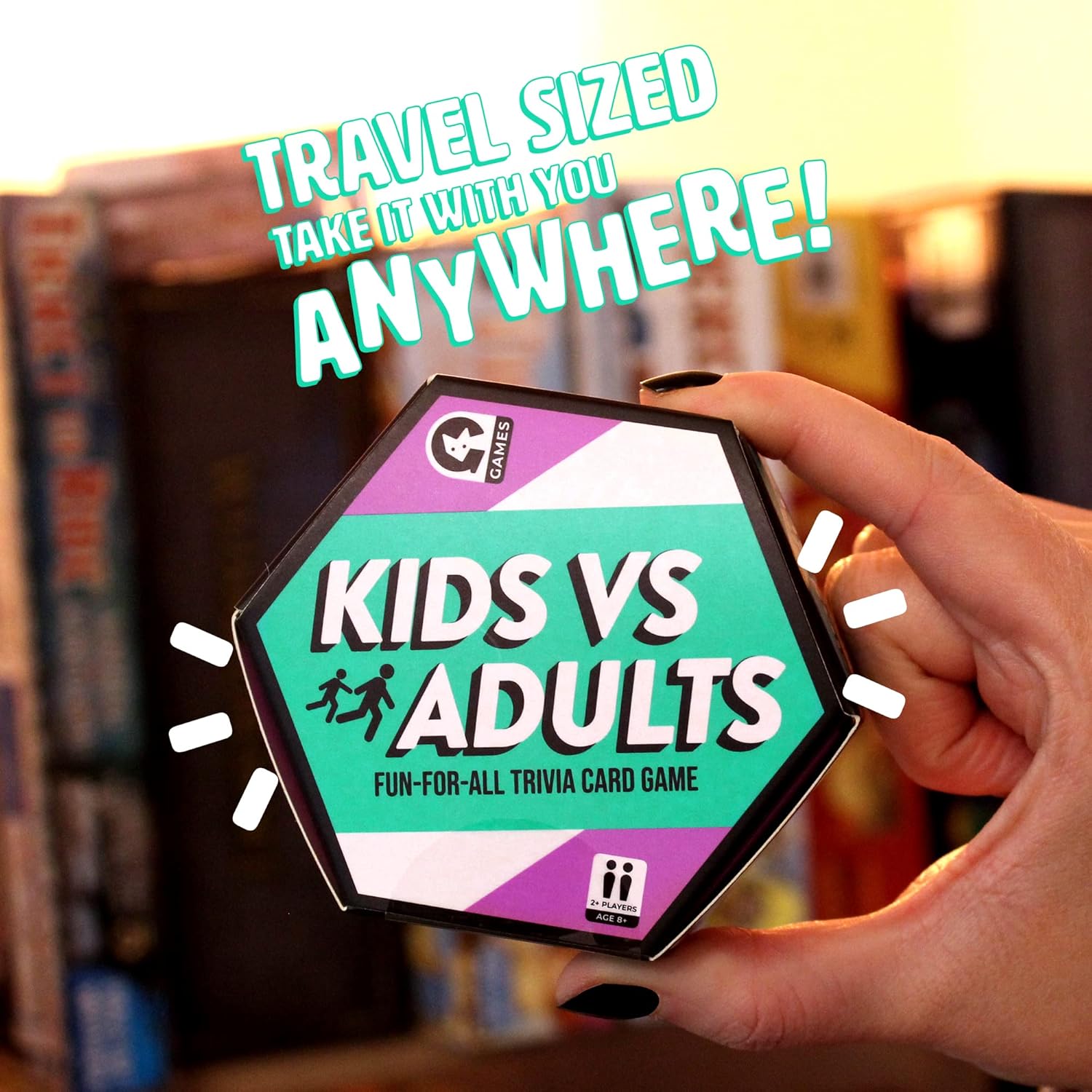 Kids vs Adults Trivia Card Game