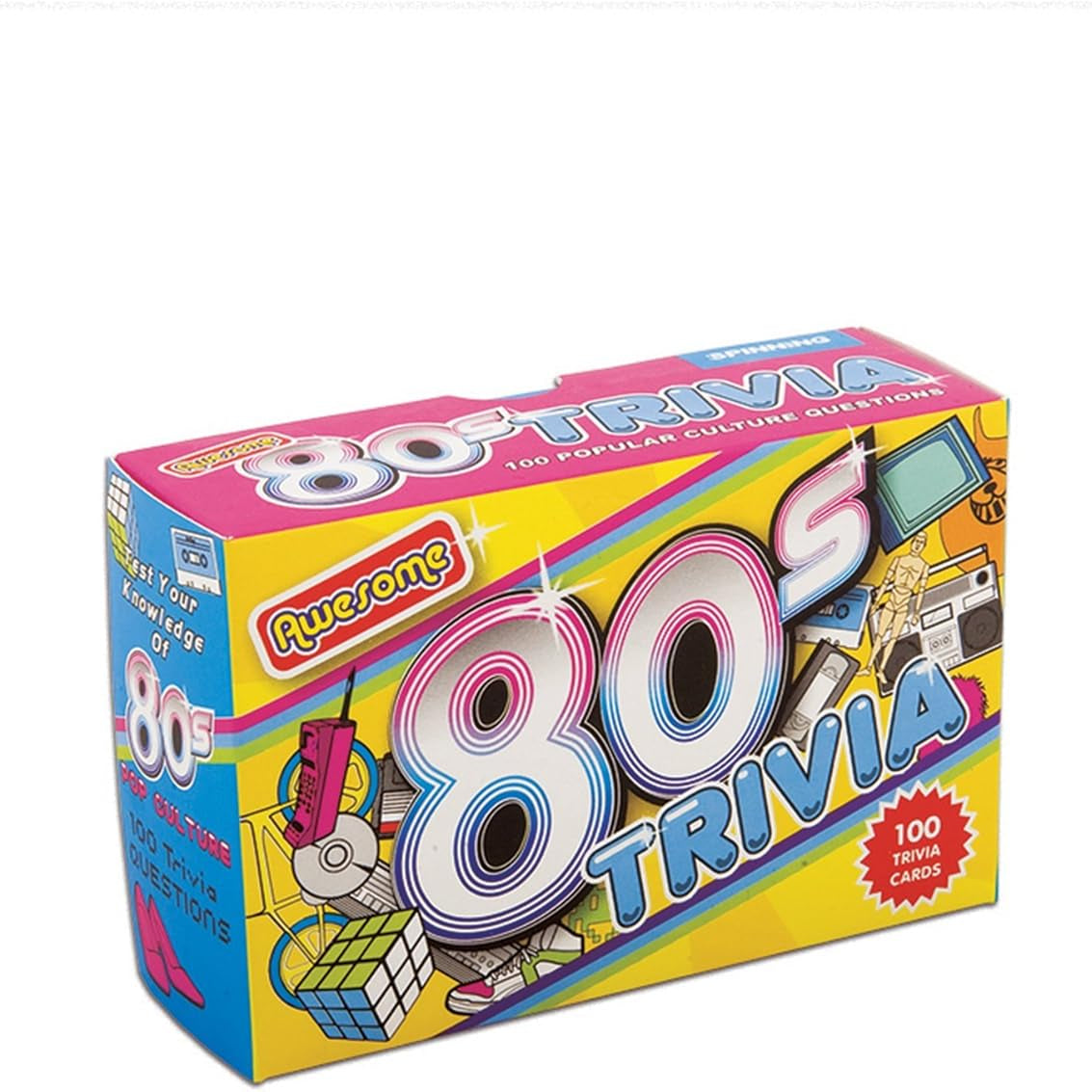 Awesome 80s Pop Culture Trivia Card Pack