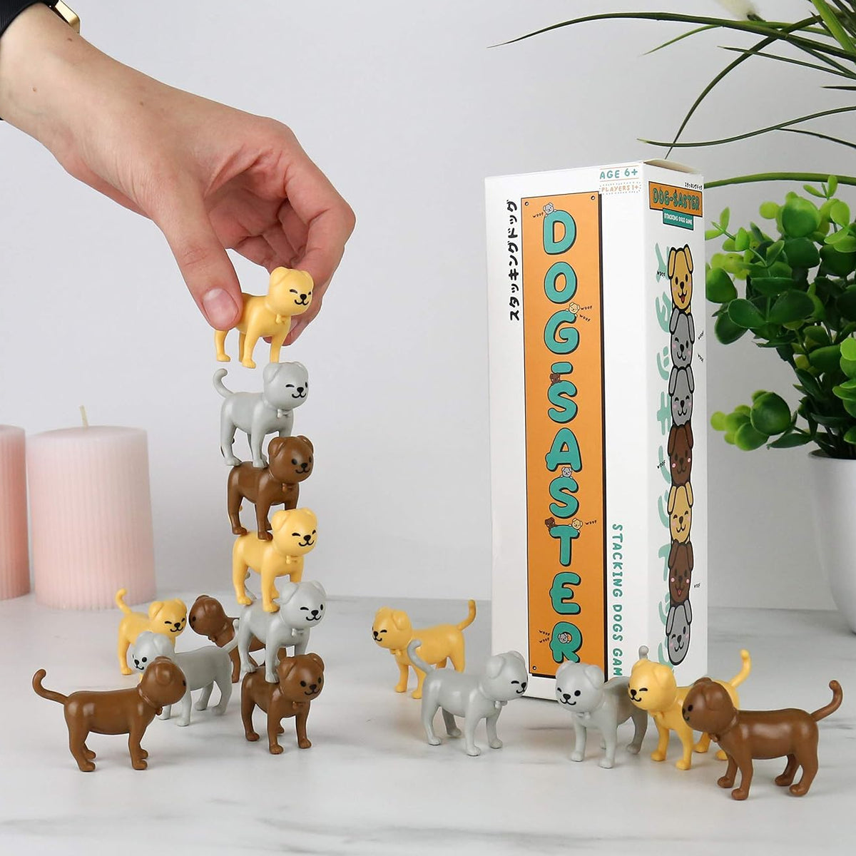 "Dog-saster" Stacking Dogs Game
