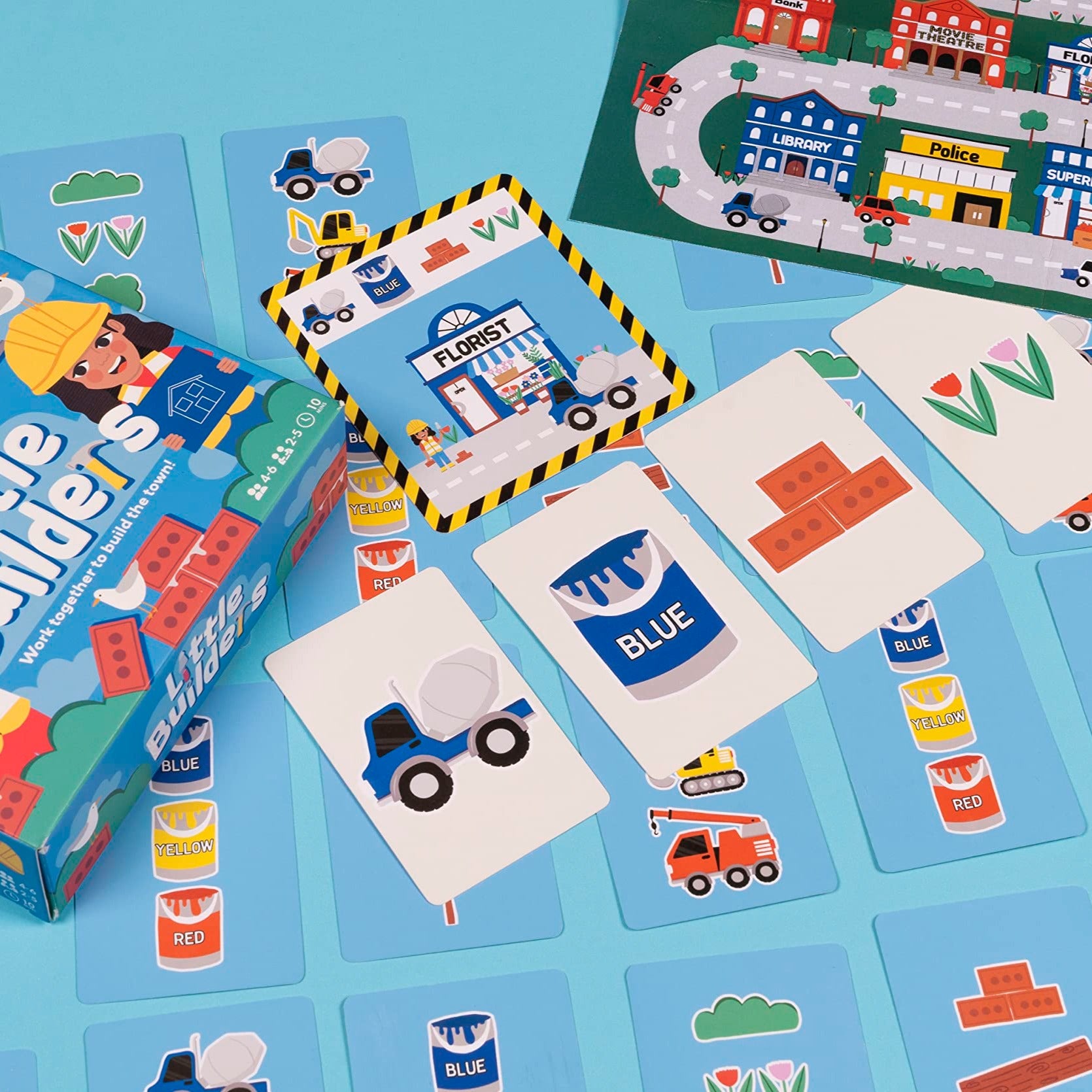 "Little Builders" Kids' Card Game