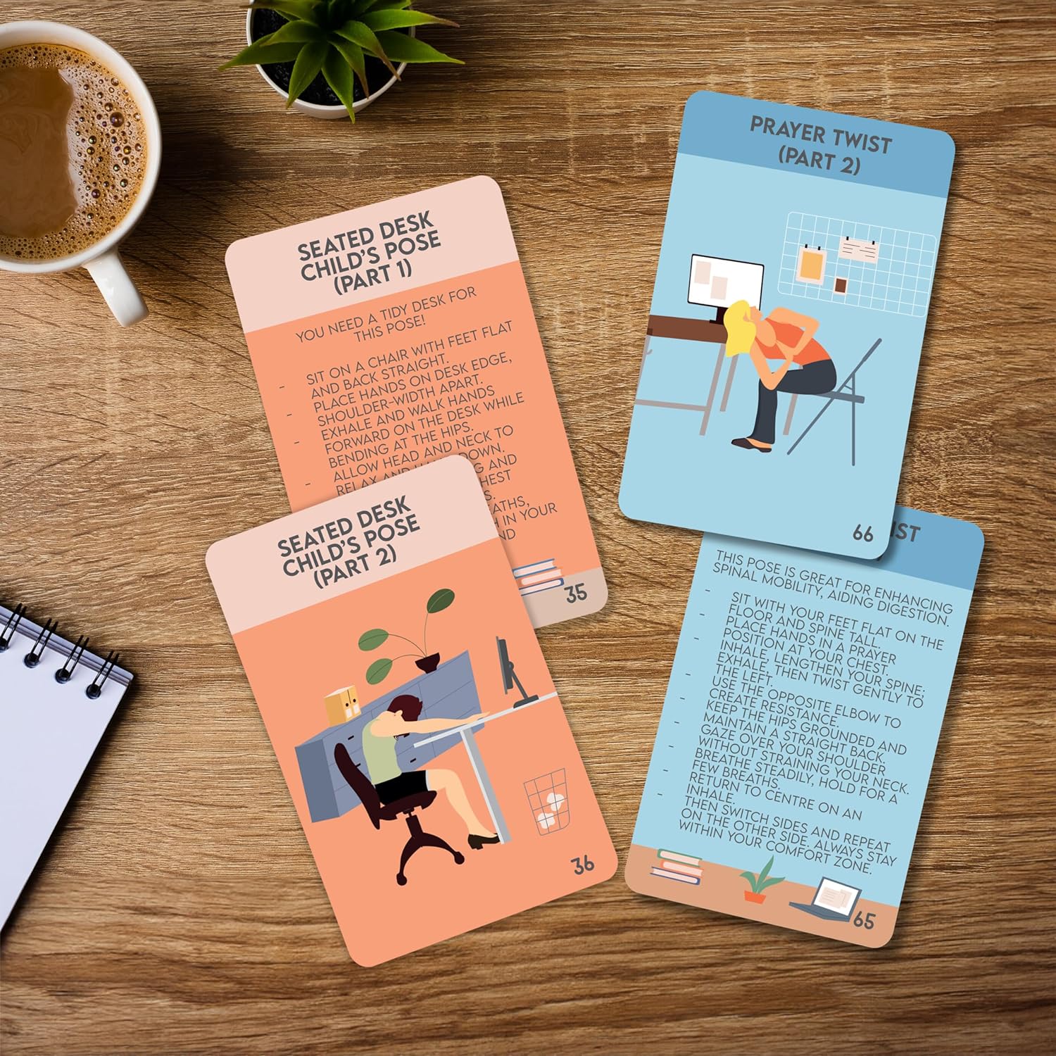 Yoga at Your Desk Card Pack