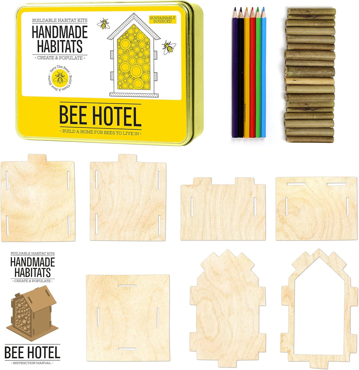 Handmade Habitats DIY Bee Hotel Kit