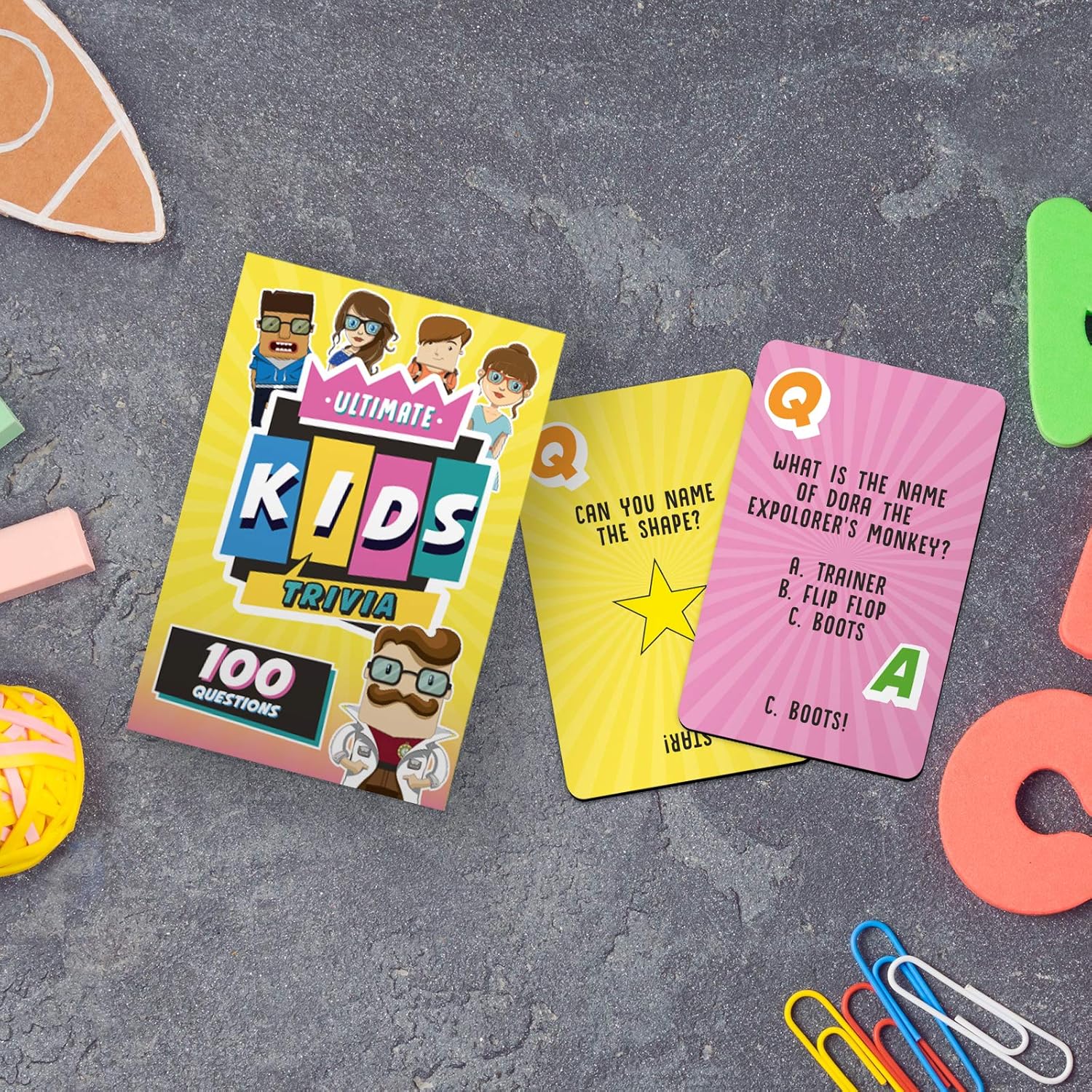 Ultimate Kids' Trivia Card Pack